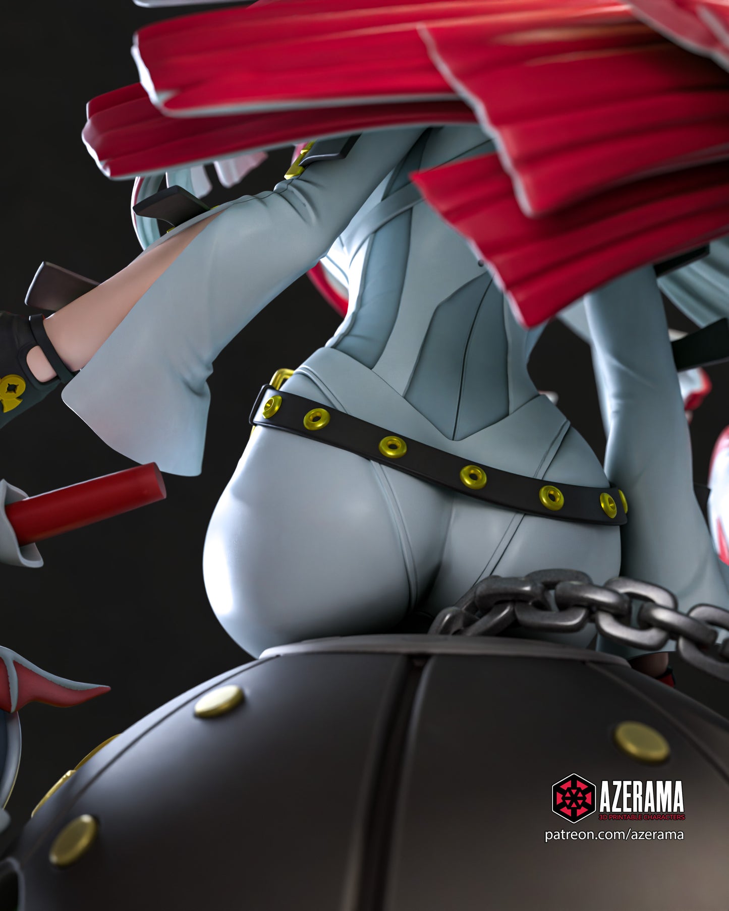 Jack-O - Unassembled and Unpainted Garage Kit - Model Designed by Azerama
