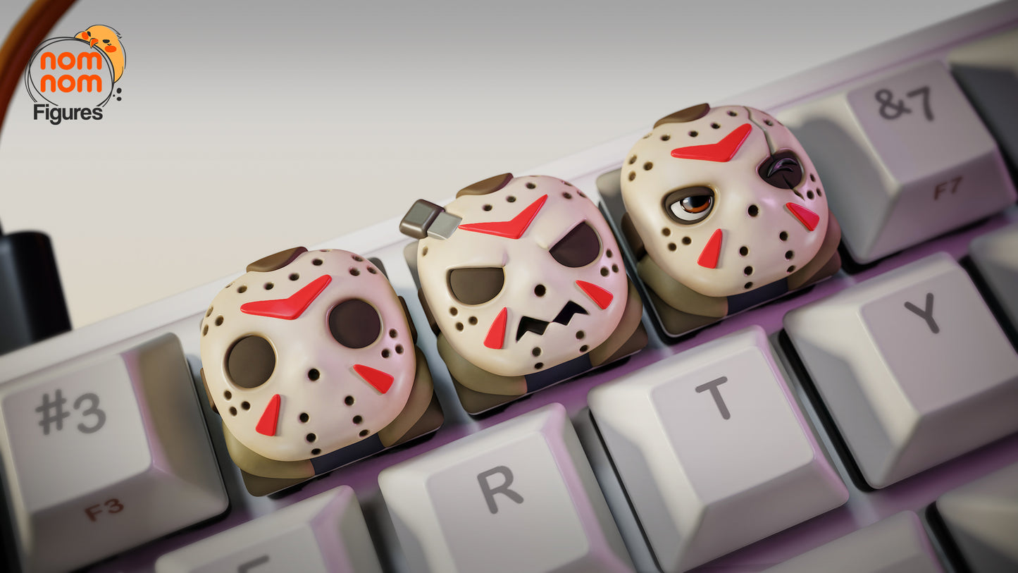 Jason KeyCaps - UNPAINTED - Model Designed by NomNom Figures