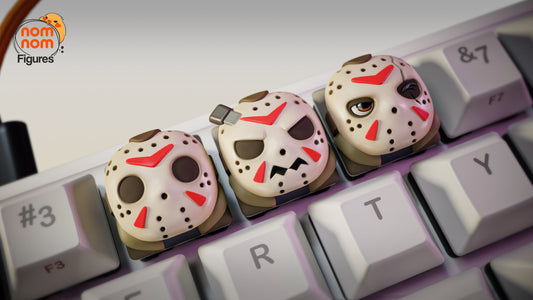 Jason KeyCaps - UNPAINTED - Model Designed by NomNom Figures