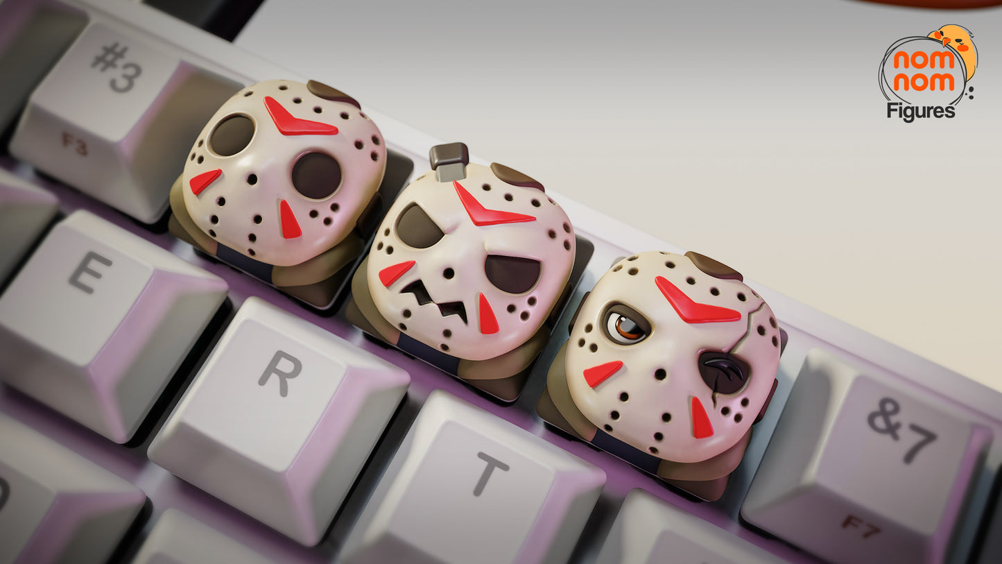 Jason KeyCaps - UNPAINTED - Model Designed by NomNom Figures