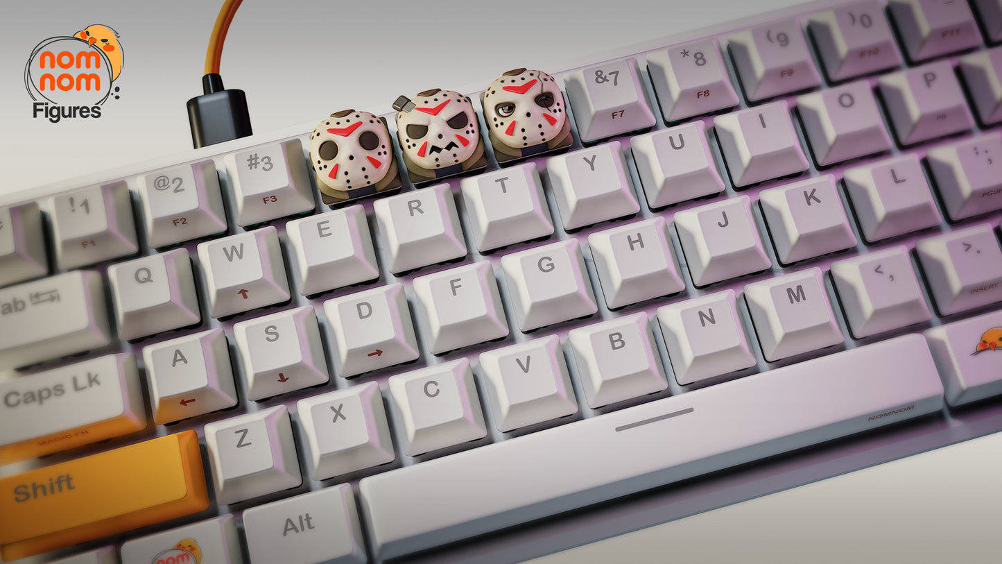 Jason KeyCaps - UNPAINTED - Model Designed by NomNom Figures