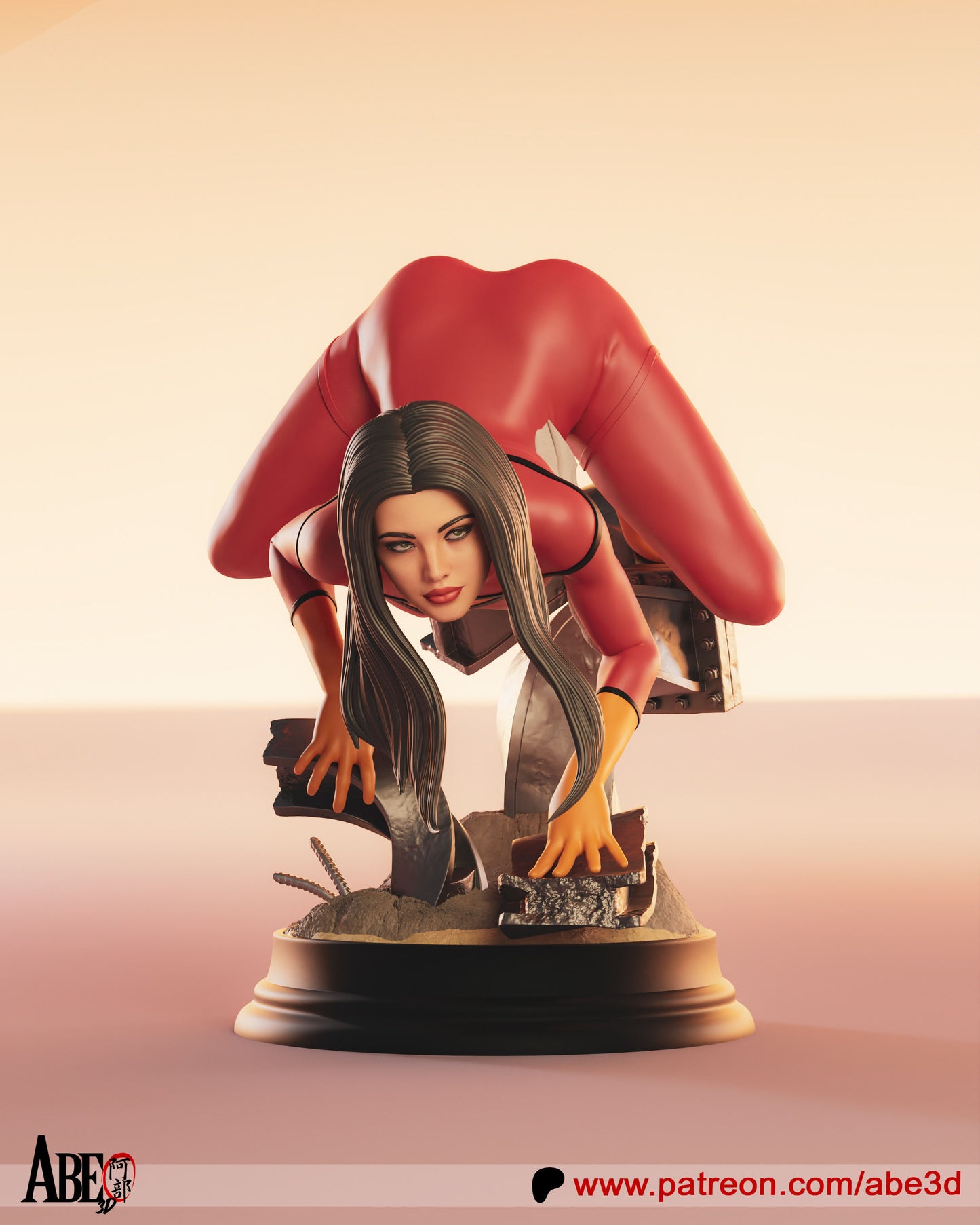 Spider-Woman Jessica Drew (HEAD VARIANTS INCLUDED) - Unassembled and Unpainted Garage Kit - Model Designed by Abe3D