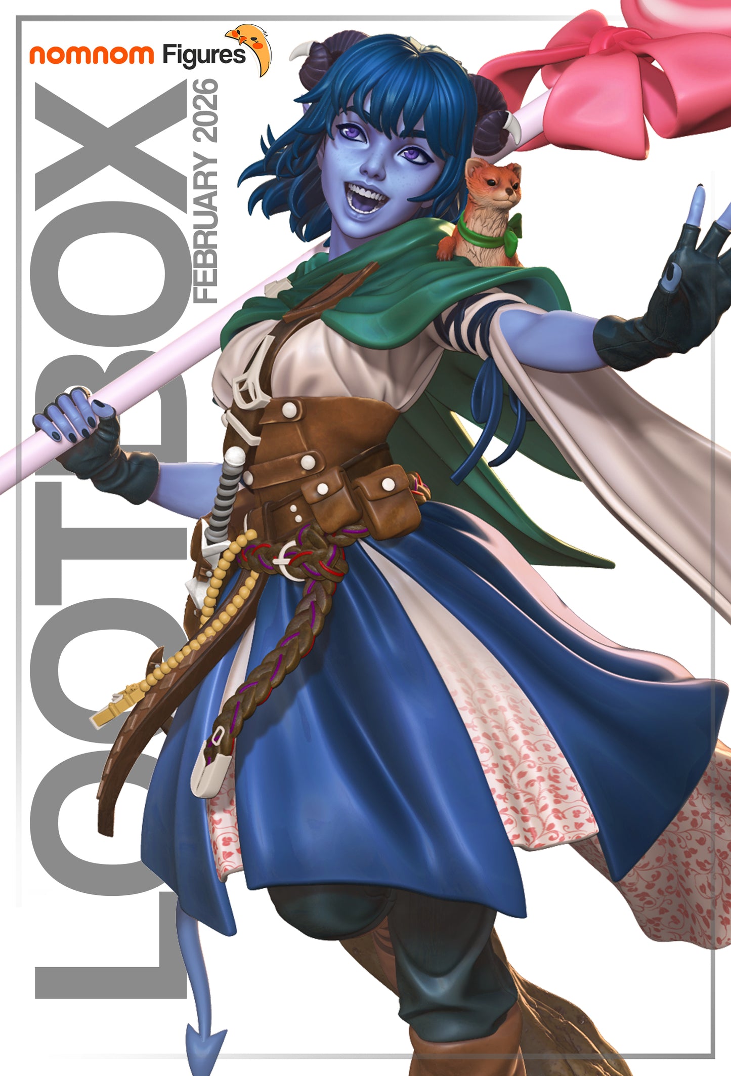 Jester - Unassembled and Unpainted Garage Kit - Model Designed by NomNom Figures