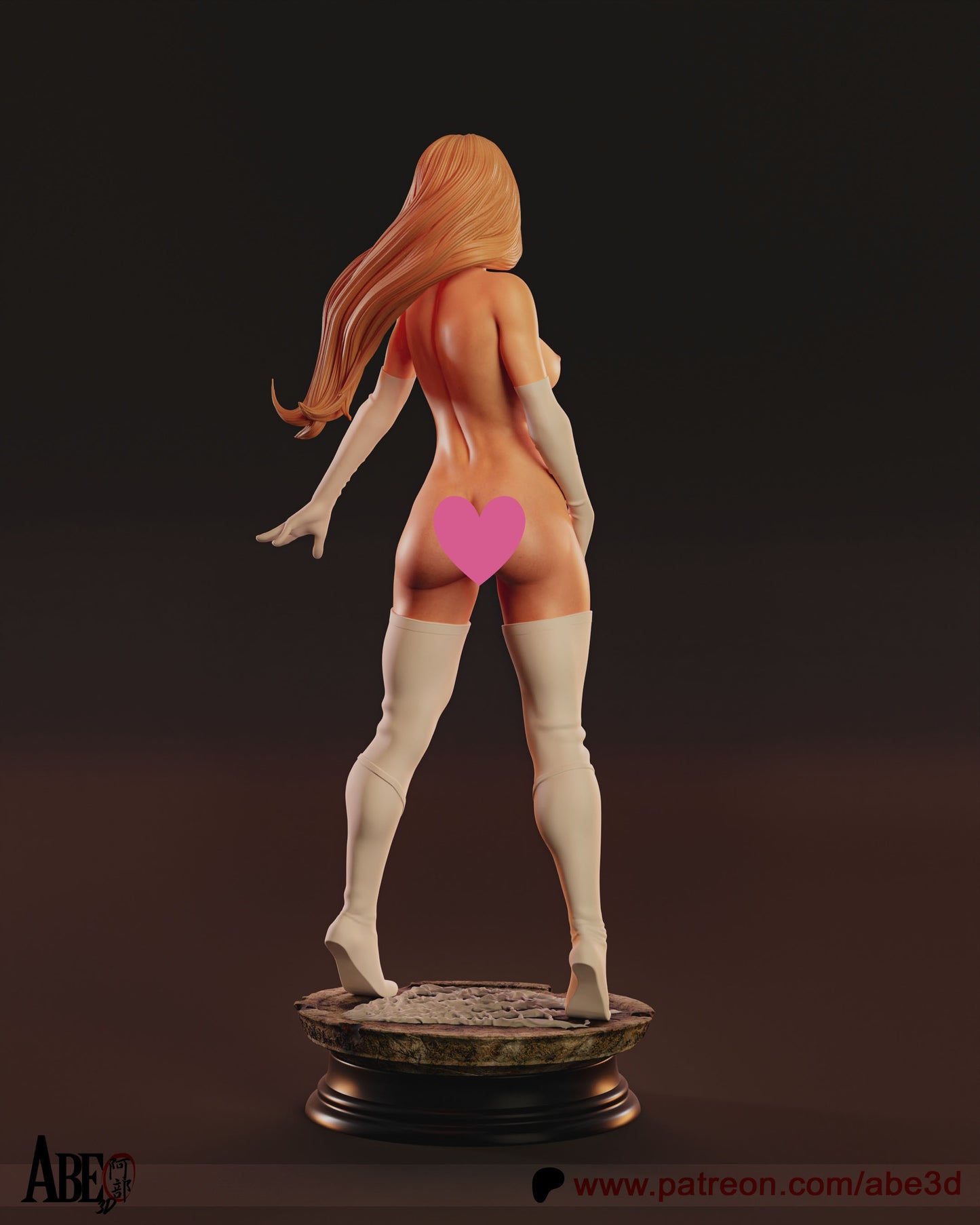 Spider-Woman NSFW - Unassembled and Unpainted Garage Kit - Model Designed by Abe3d