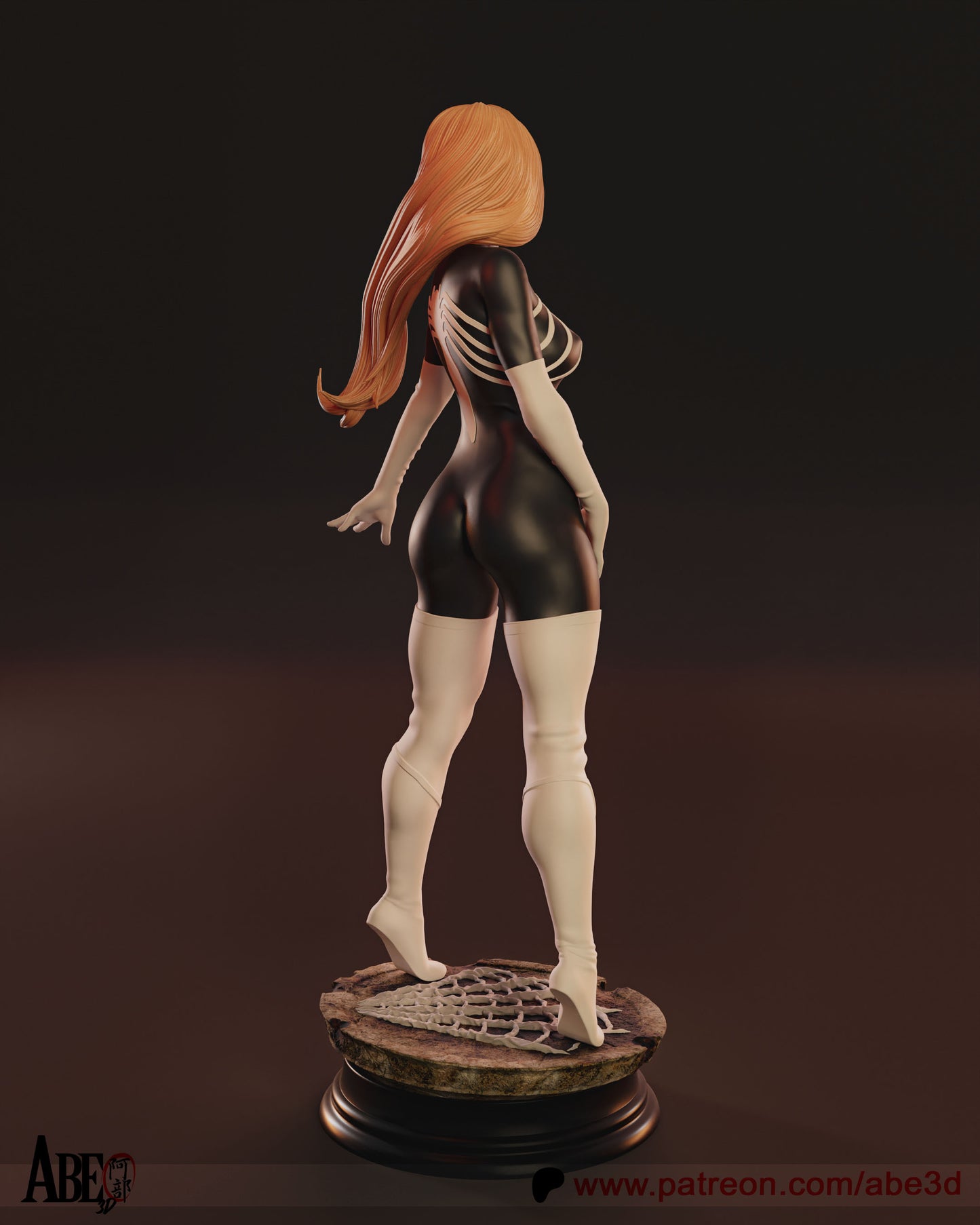 Spider-Woman (HEAD VARIANTS INCLUDED) - Unassembled and Unpainted Garage Kit - Model Designed by Abe3d