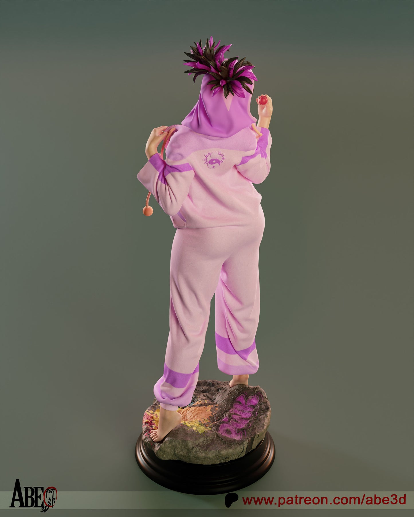 Juri - Unassembled and Unpainted Garage Kit - Model Designed by Abe3d