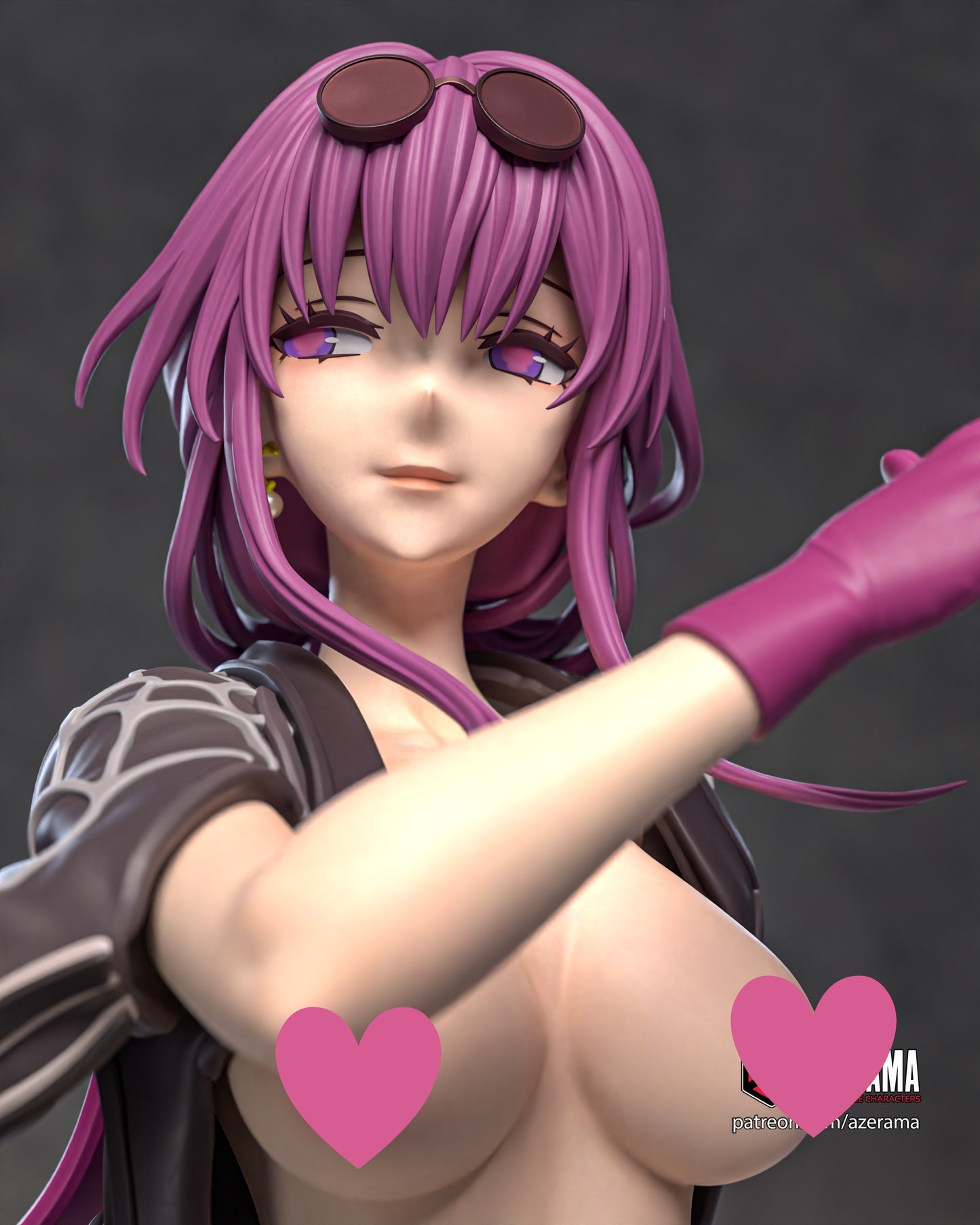 Kafka NSFW - Unassembled and Unpainted Garage Kit - Model Designed by Azerama