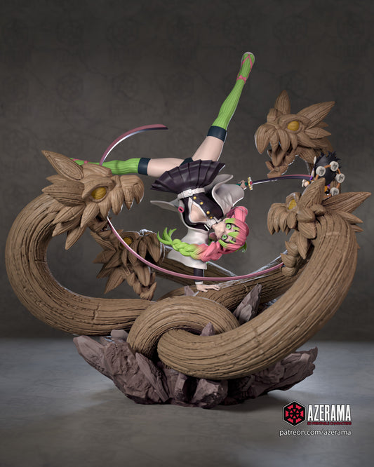 Kanroji - Unassembled and Unpainted Garage Kit - Model Designed by Azerama