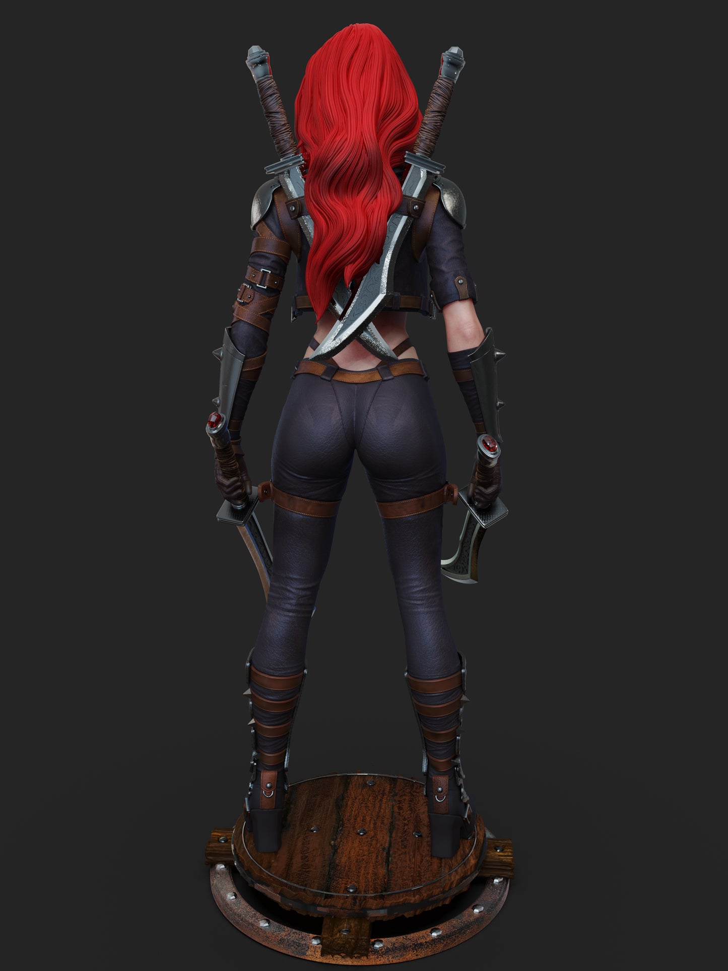 Katarina - Unassembled and Unpainted Garage Kit - Model Designed by Abe3d