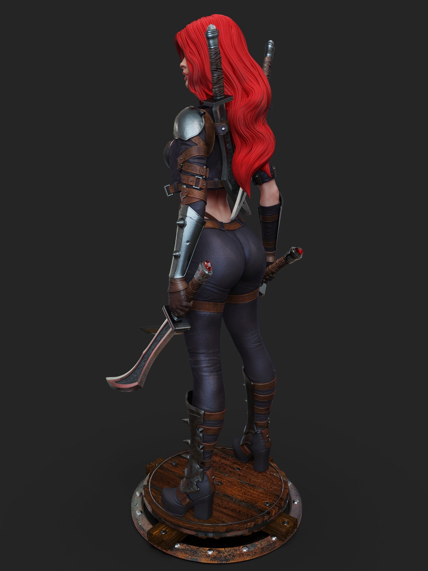 Katarina - Unassembled and Unpainted Garage Kit - Model Designed by Abe3d