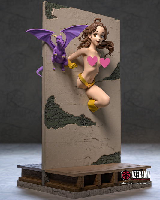 Shadow Cat (Kitty Pride) NSFW - Unassembled and Unpainted Garage Kit - Model Designed by Azerama