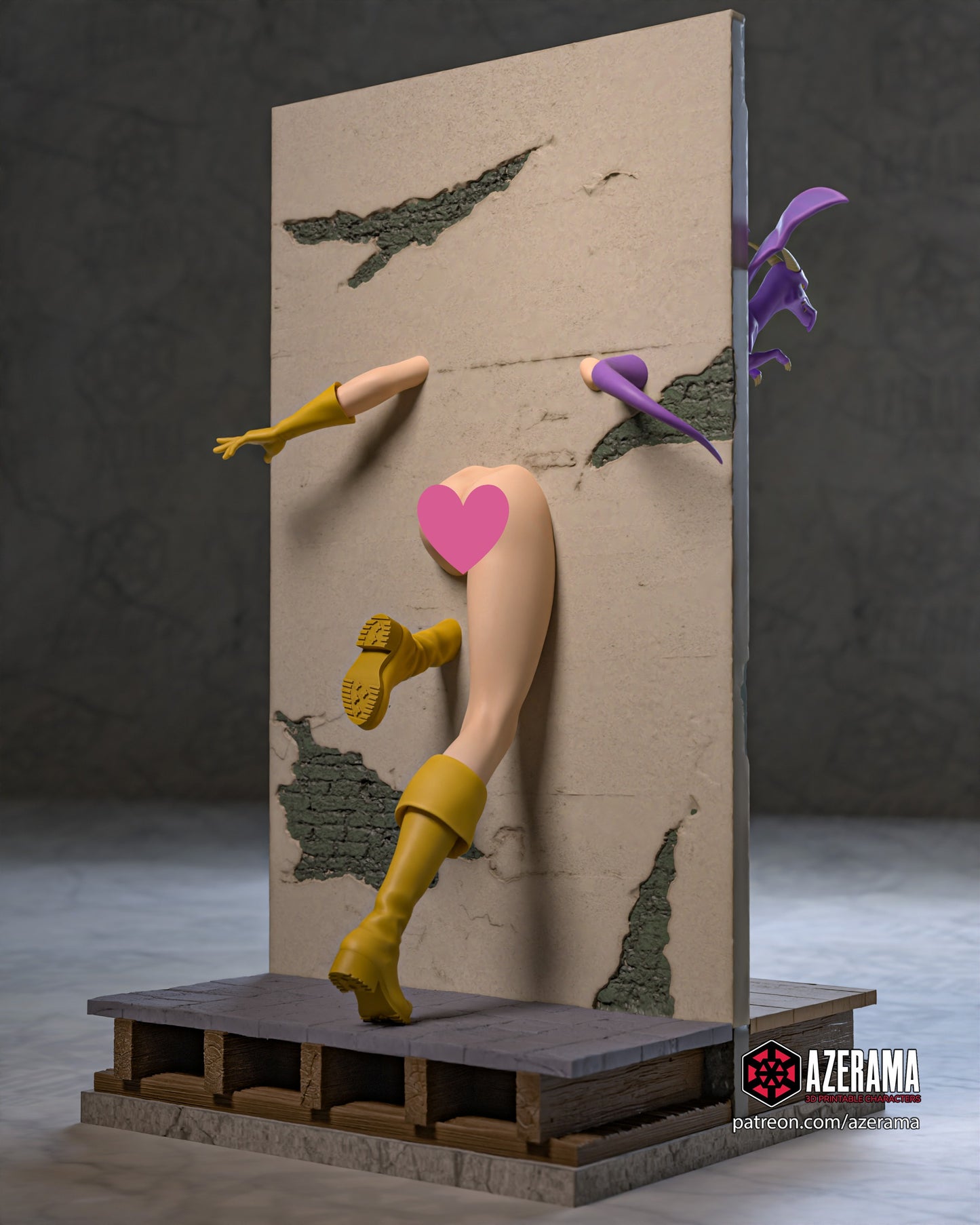 Shadow Cat (Kitty Pride) NSFW - Unassembled and Unpainted Garage Kit - Model Designed by Azerama