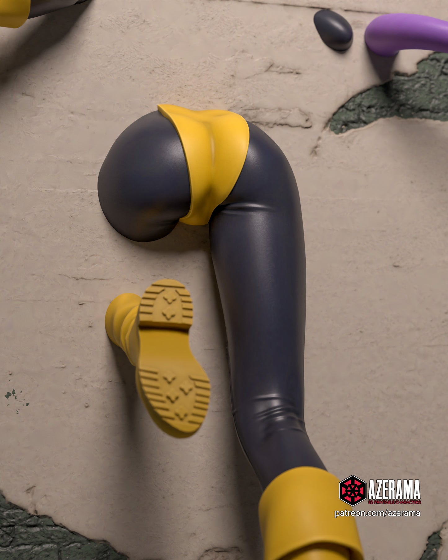 Shadow Cat (Kitty Pride) - Unassembled and Unpainted Garage Kit - Model Designed by Azerama