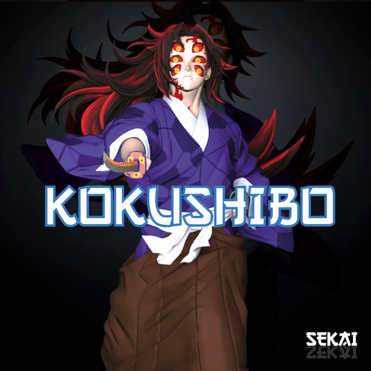 Kokushibo - Unassembled and Unpainted Garage Kit - Model Designed by Sekai3D