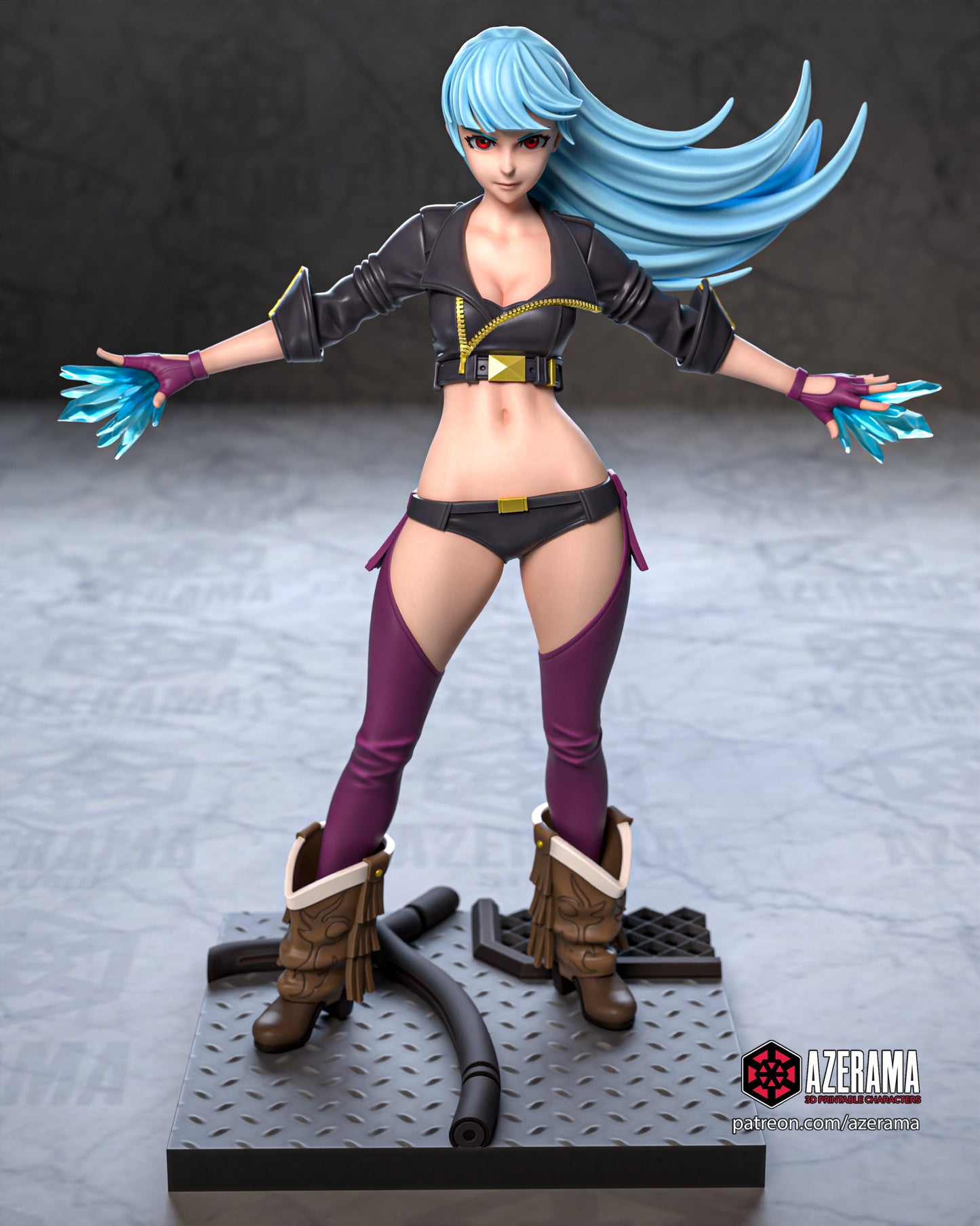 Kula KOF - Unassembled and Unpainted Garage Kit - Model Designed by Azerama
