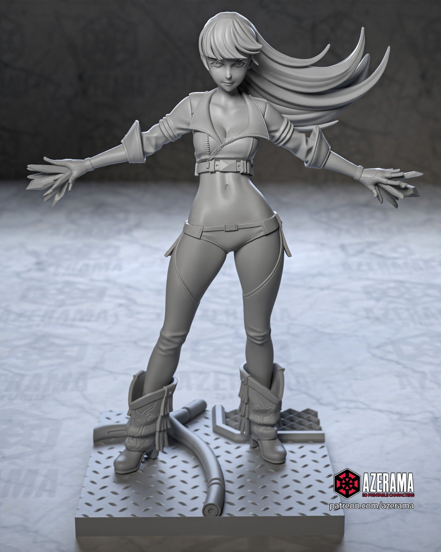 Kula KOF - Unassembled and Unpainted Garage Kit - Model Designed by Azerama