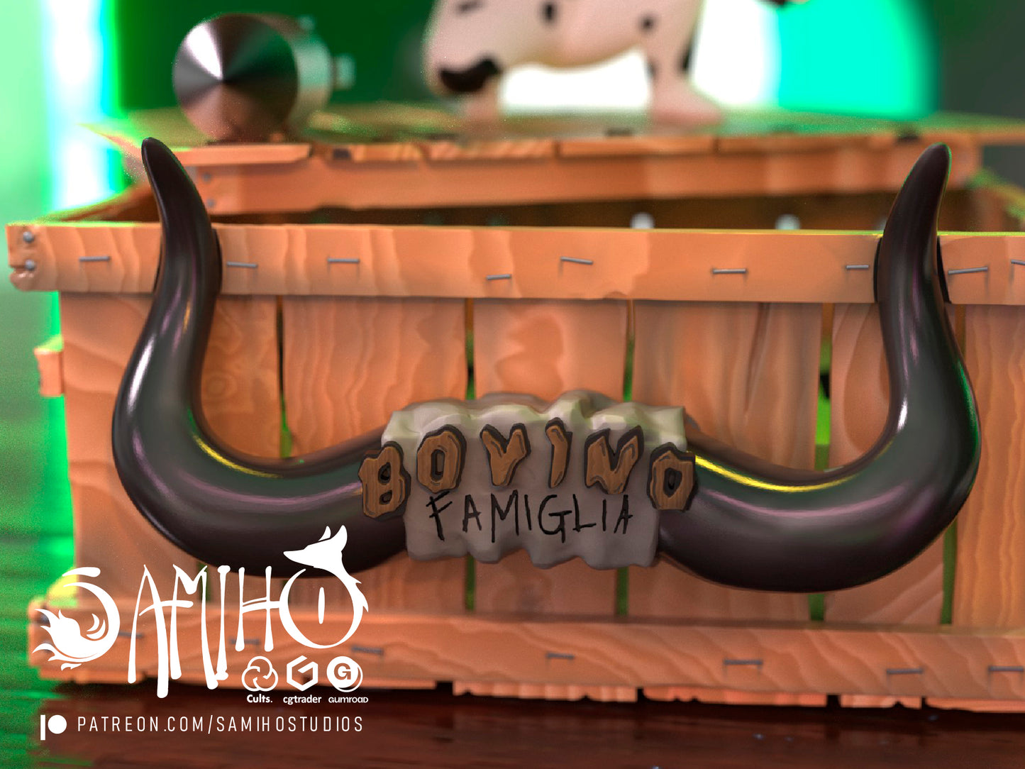 Lamboo Bazooka - Unassembled and Unpainted Garage Kit - Model Designed by Samiho Studios