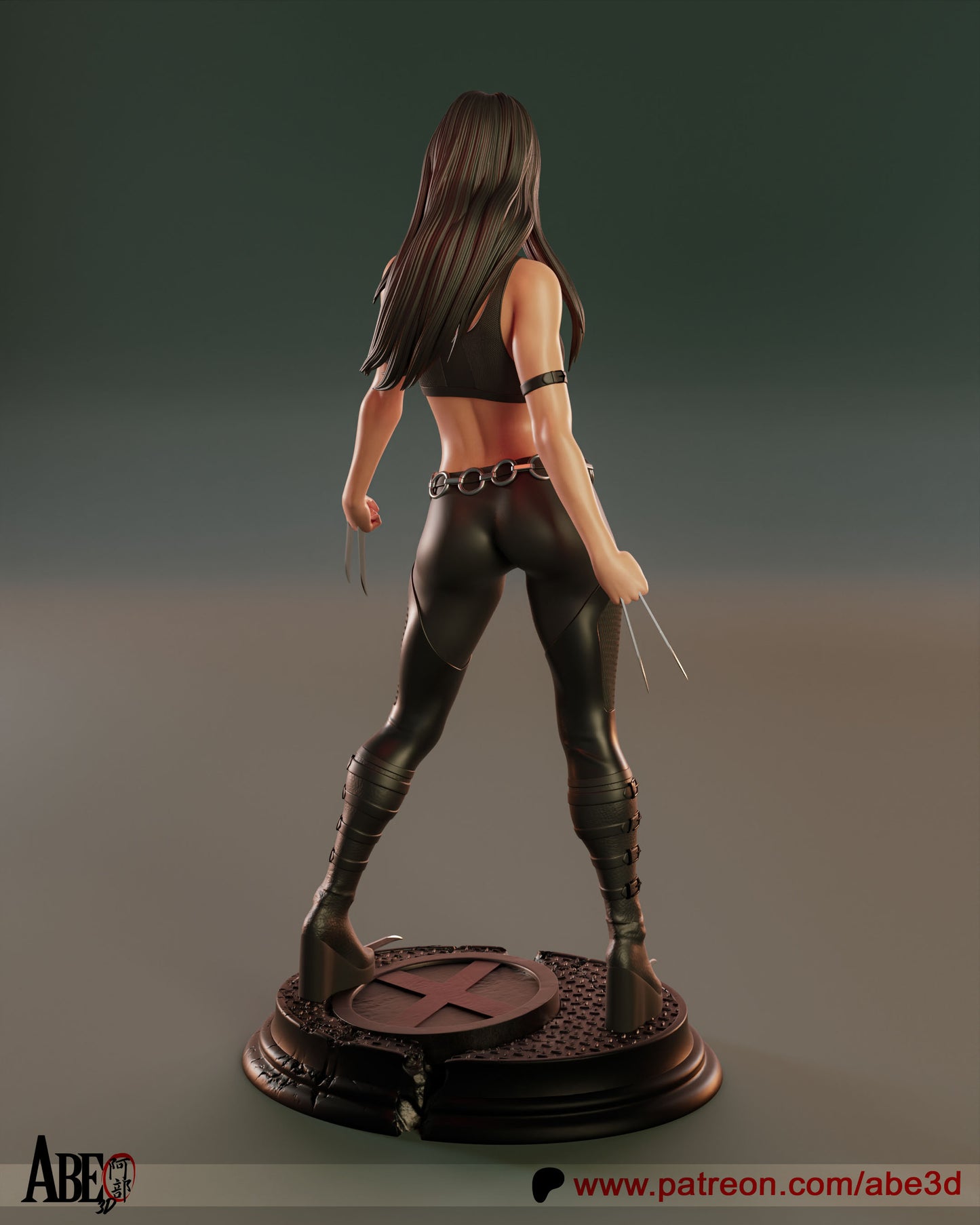 X-23 (VARIANT PARTS INCLUDED - Unassembled and Unpainted Garage Kit - Model Designed by Abe3d