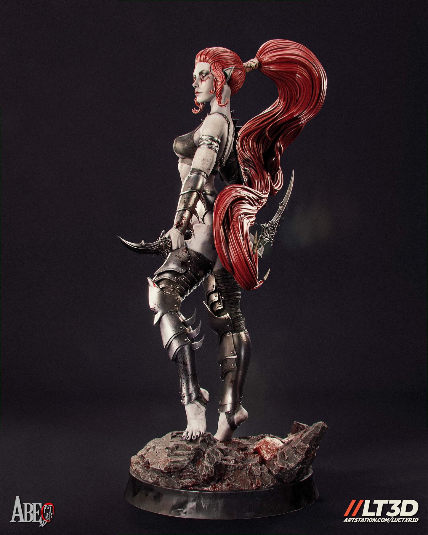 Lelith - Unassembled and Unpainted Garage Kit - Model Designed by Abe3D/LT3D
