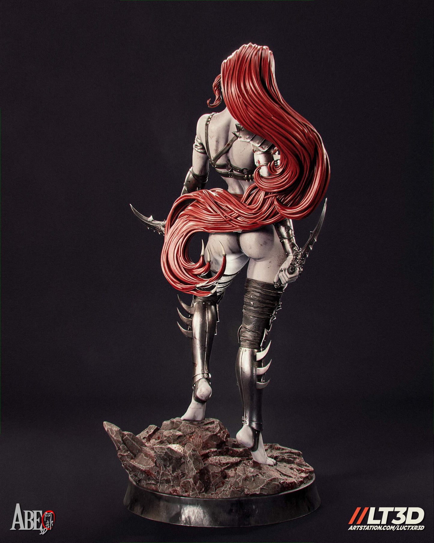 Lelith - Unassembled and Unpainted Garage Kit - Model Designed by Abe3D/LT3D