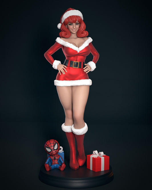 Christmas MJ - Unassembled and Unpainted Garage Kit - Model Designed by Abe3D/Jungles