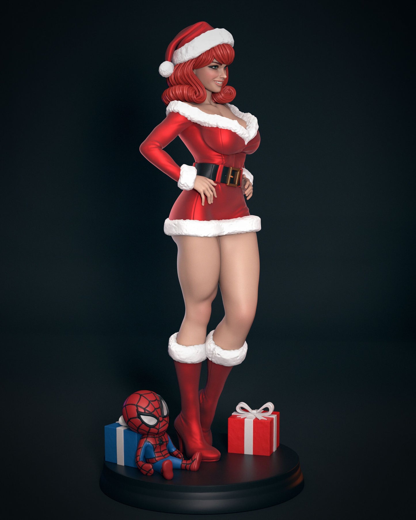 Christmas MJ - Unassembled and Unpainted Garage Kit - Model Designed by Abe3D/Jungles