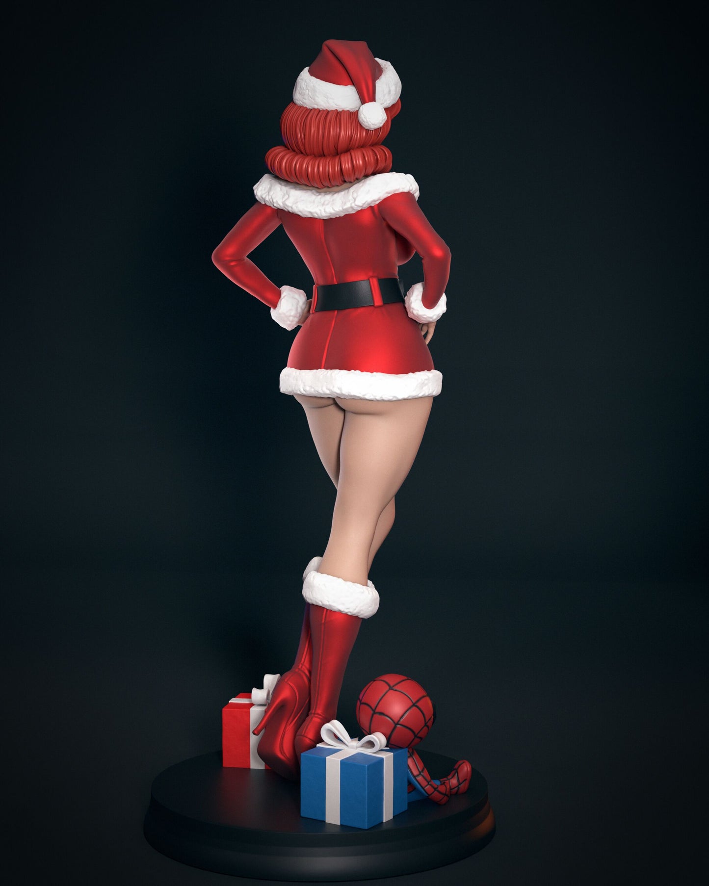 Christmas MJ - Unassembled and Unpainted Garage Kit - Model Designed by Abe3D/Jungles