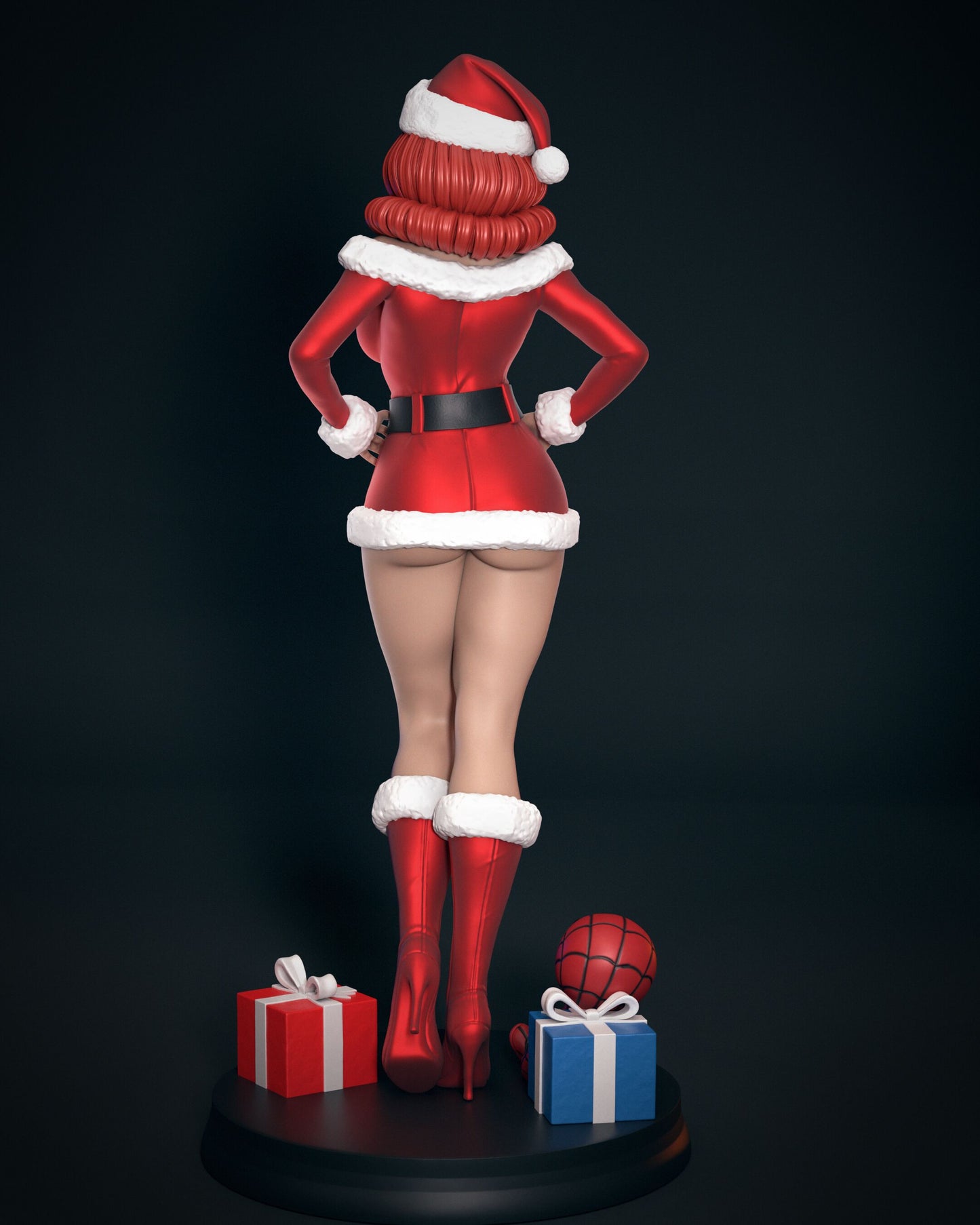 Christmas MJ - Unassembled and Unpainted Garage Kit - Model Designed by Abe3D/Jungles