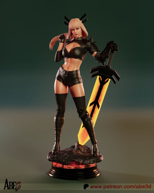 Magik - Unassembled and Unpainted Garage Kit - Model Designed by Abe3d