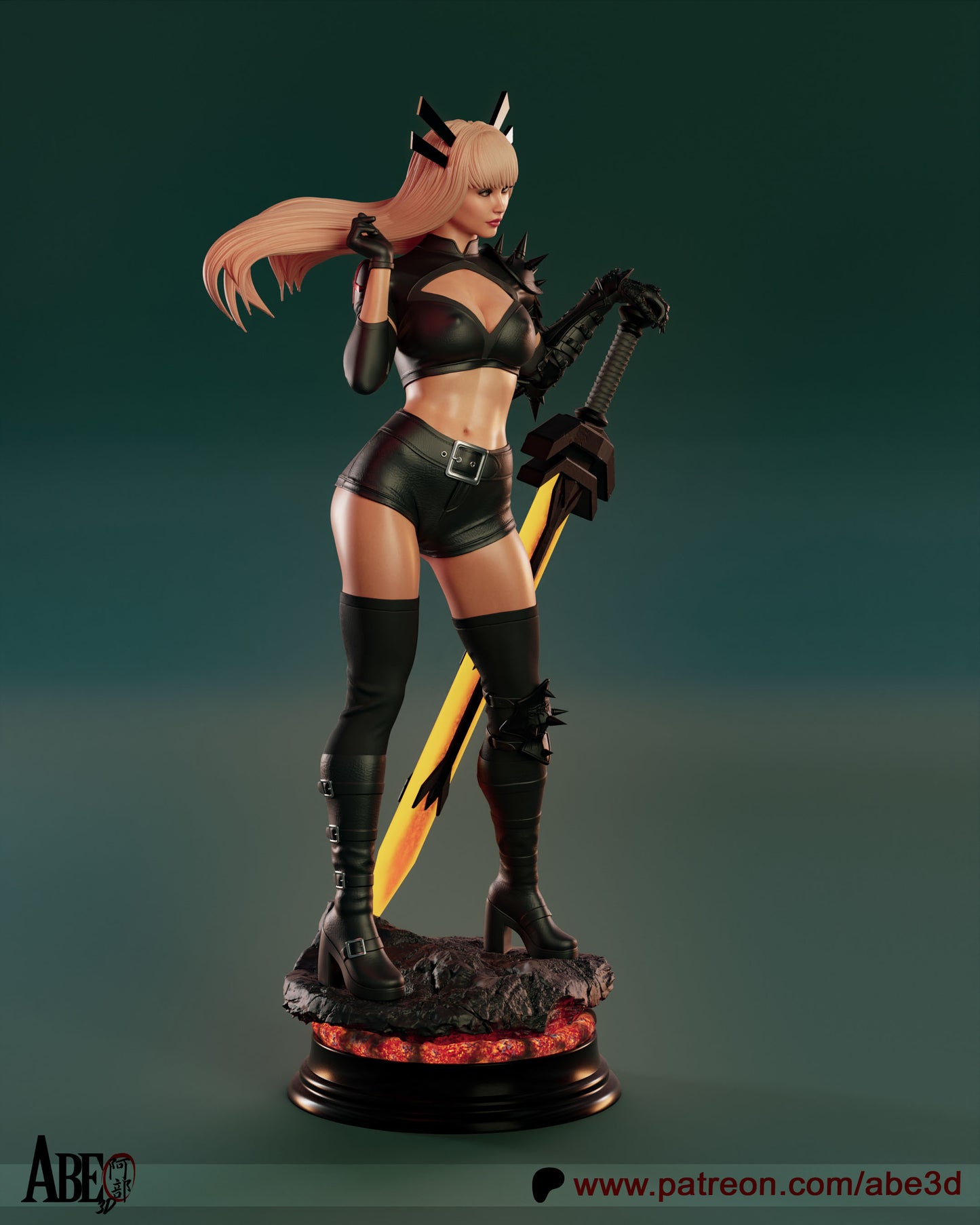 Magik - Unassembled and Unpainted Garage Kit - Model Designed by Abe3d
