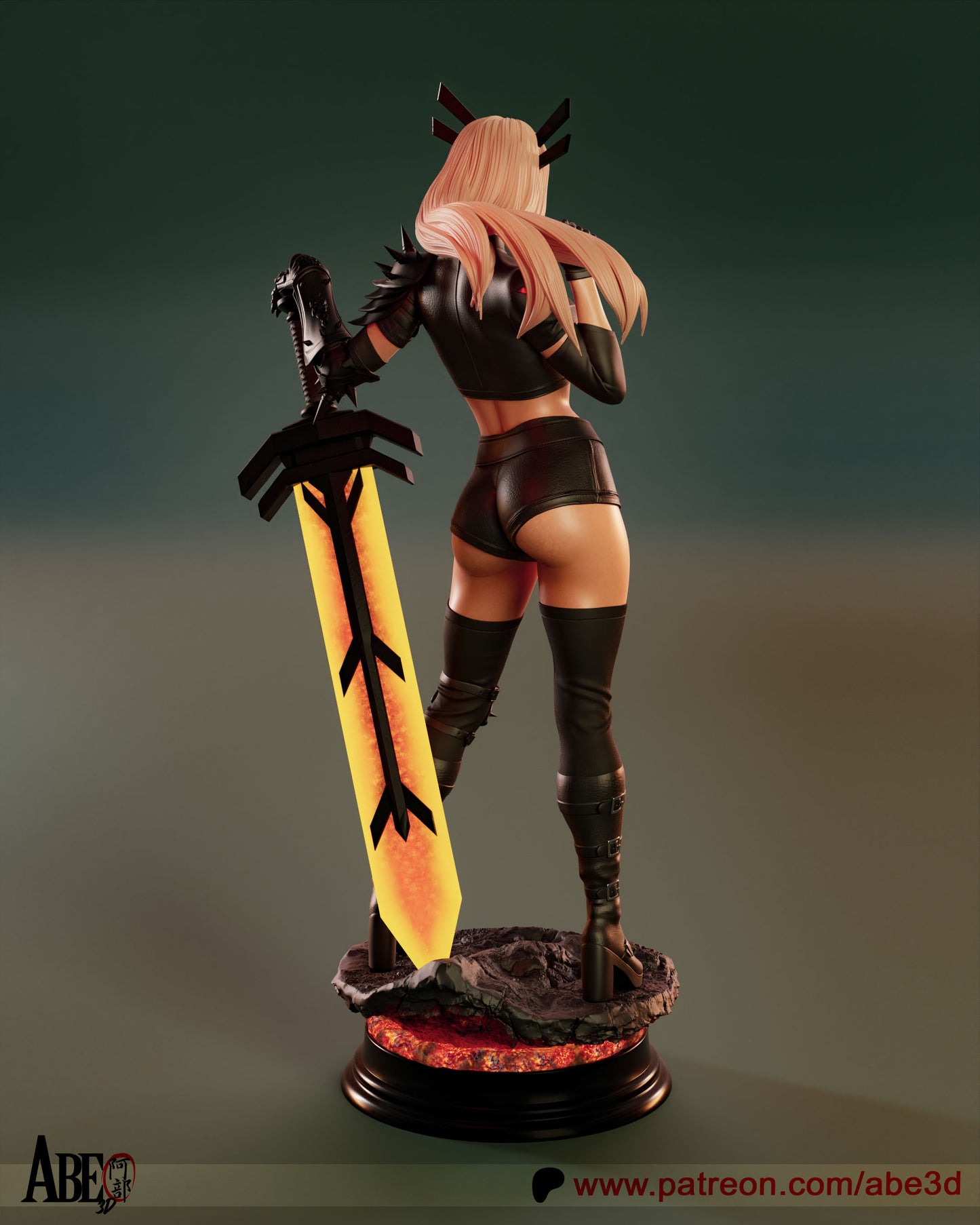 Magik - Unassembled and Unpainted Garage Kit - Model Designed by Abe3d