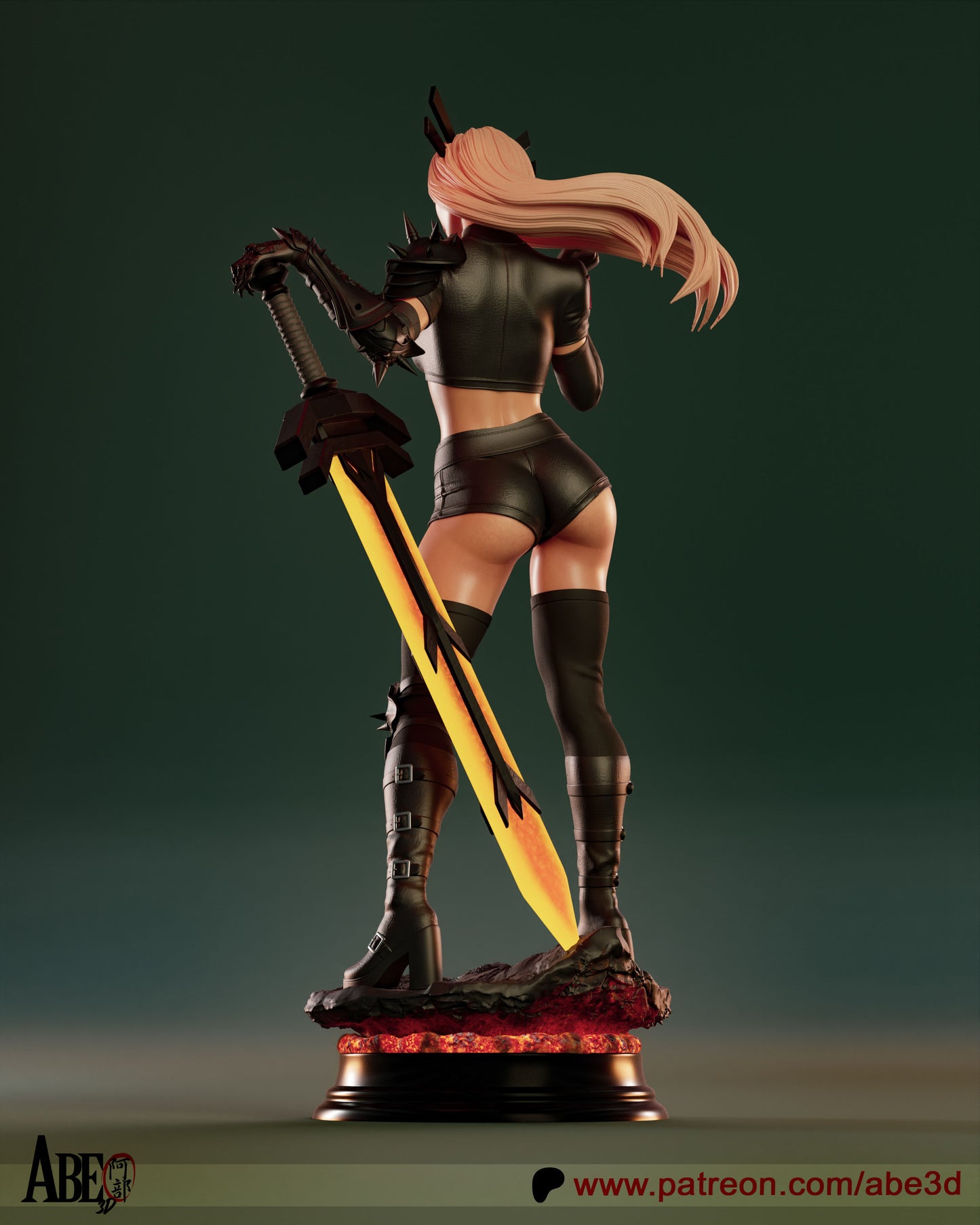 Magik - Unassembled and Unpainted Garage Kit - Model Designed by Abe3d