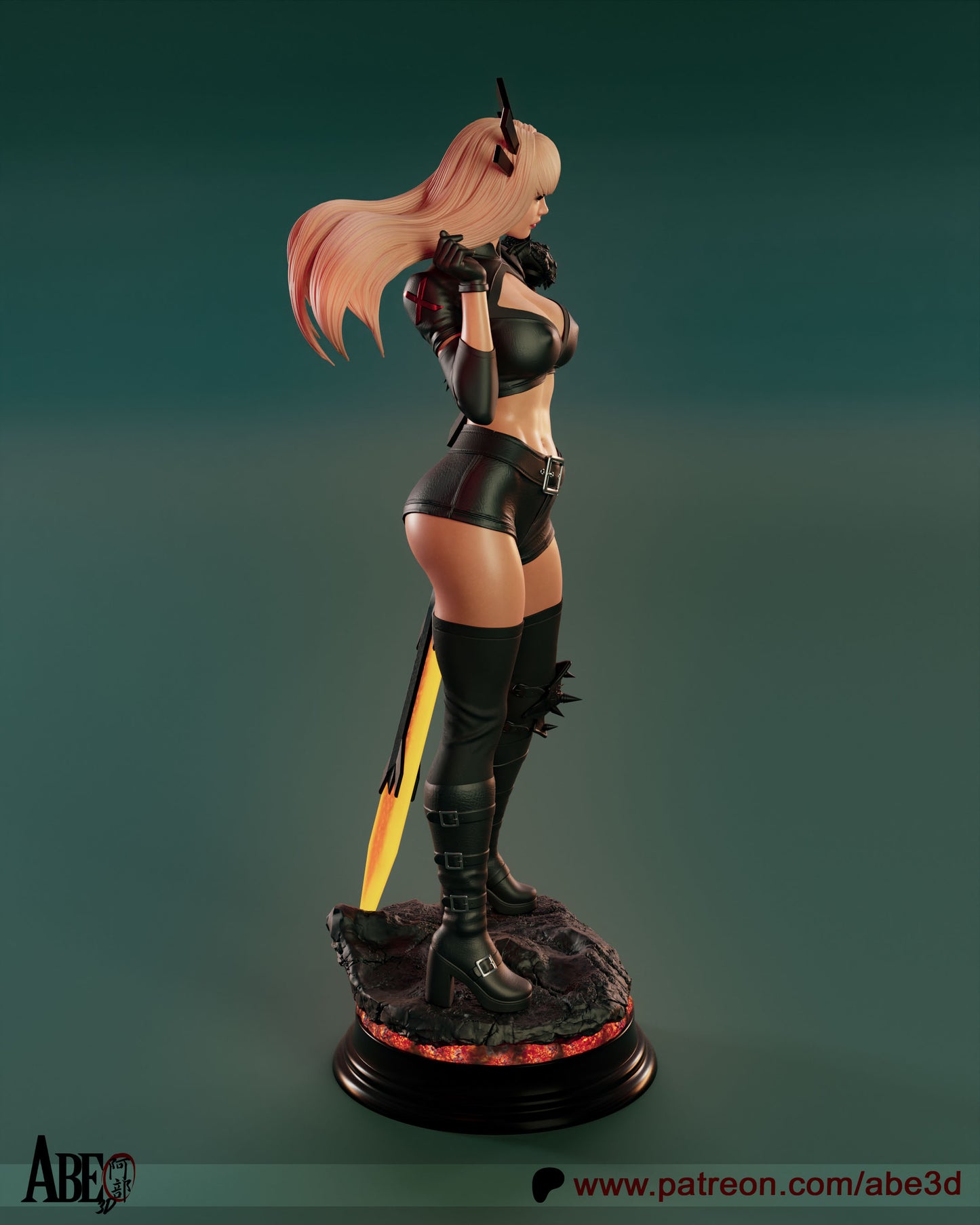 Magik - Unassembled and Unpainted Garage Kit - Model Designed by Abe3d