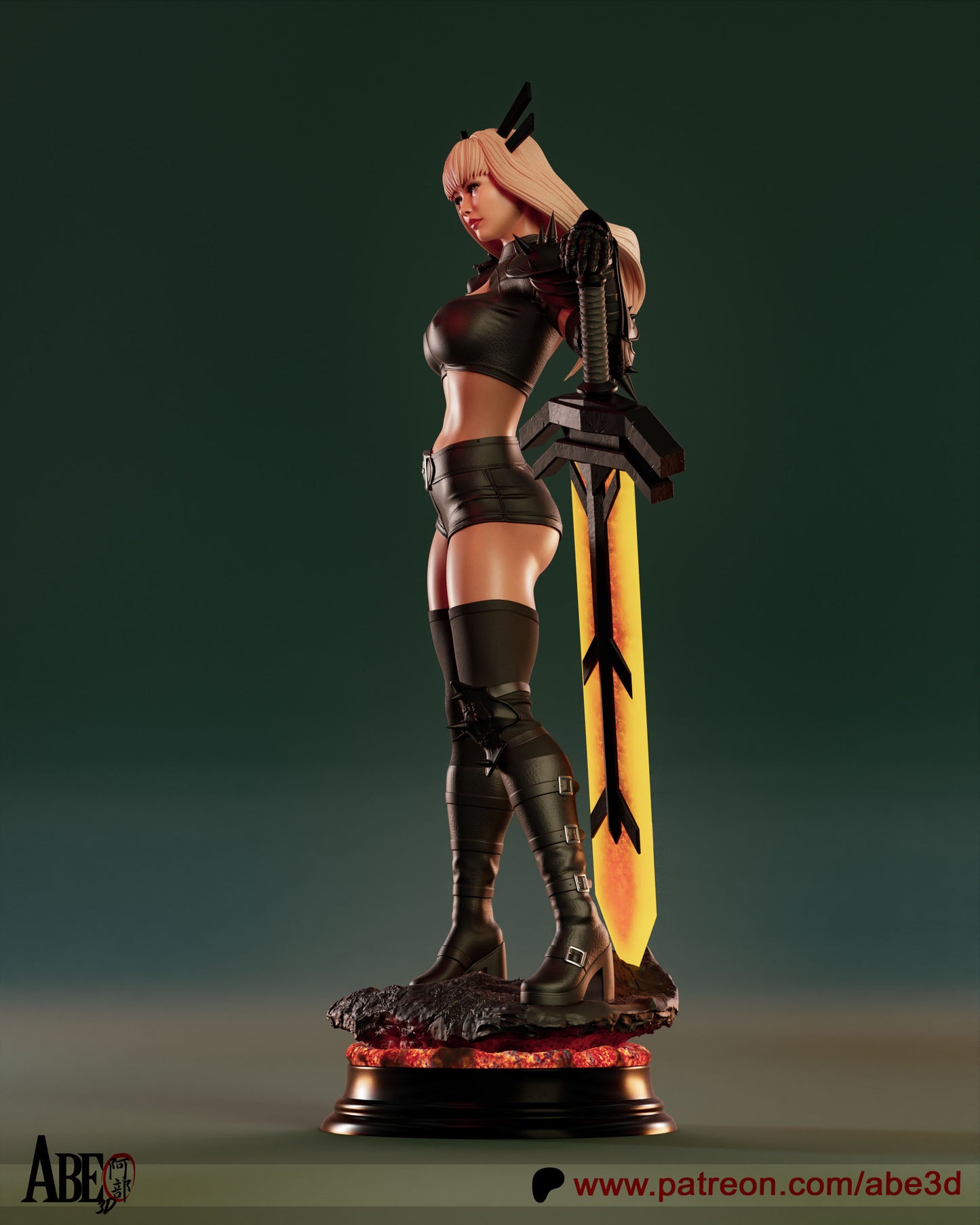 Magik - Unassembled and Unpainted Garage Kit - Model Designed by Abe3d