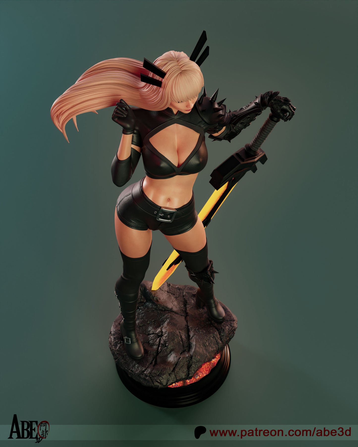 Magik - Unassembled and Unpainted Garage Kit - Model Designed by Abe3d
