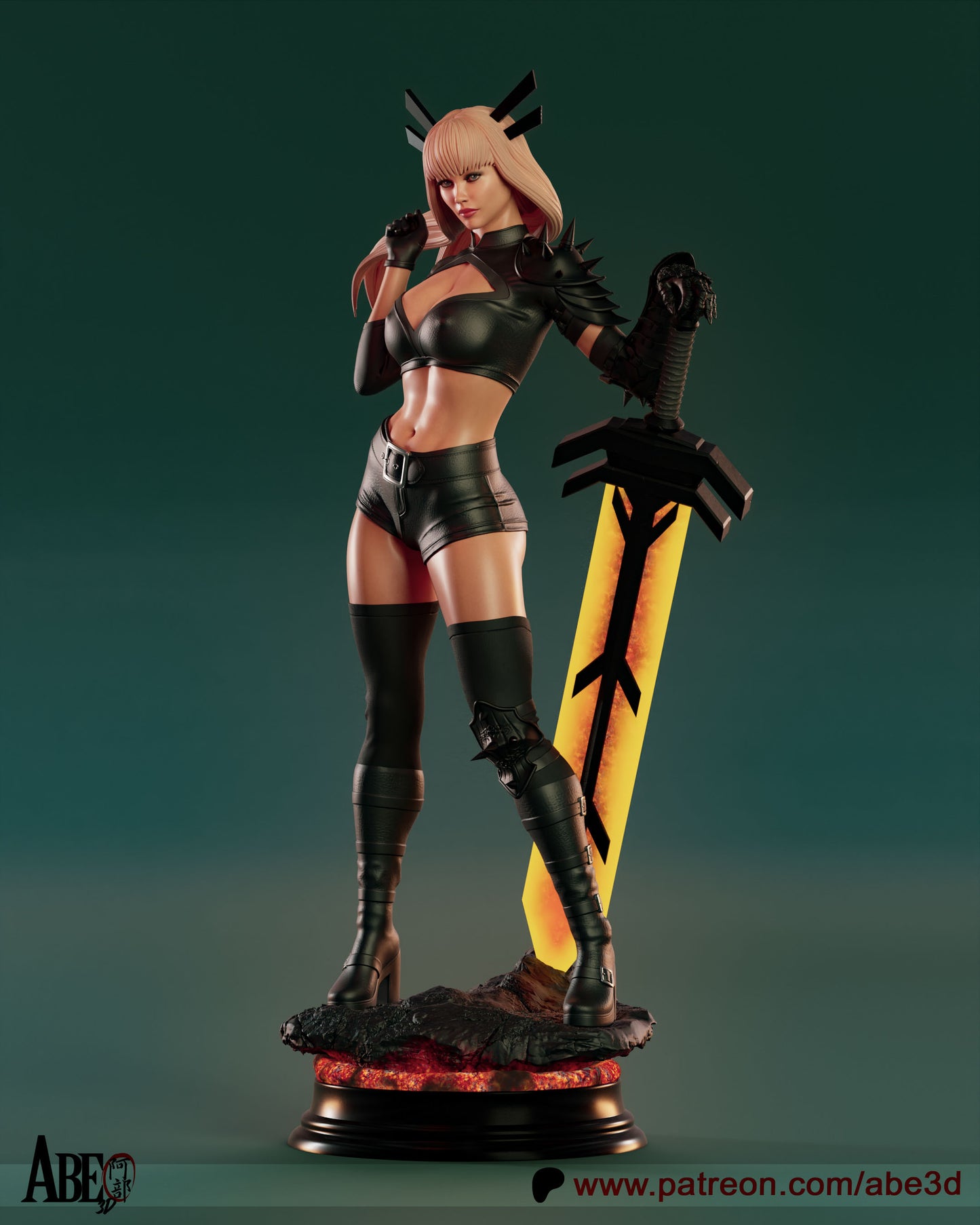 Magik - Unassembled and Unpainted Garage Kit - Model Designed by Abe3d