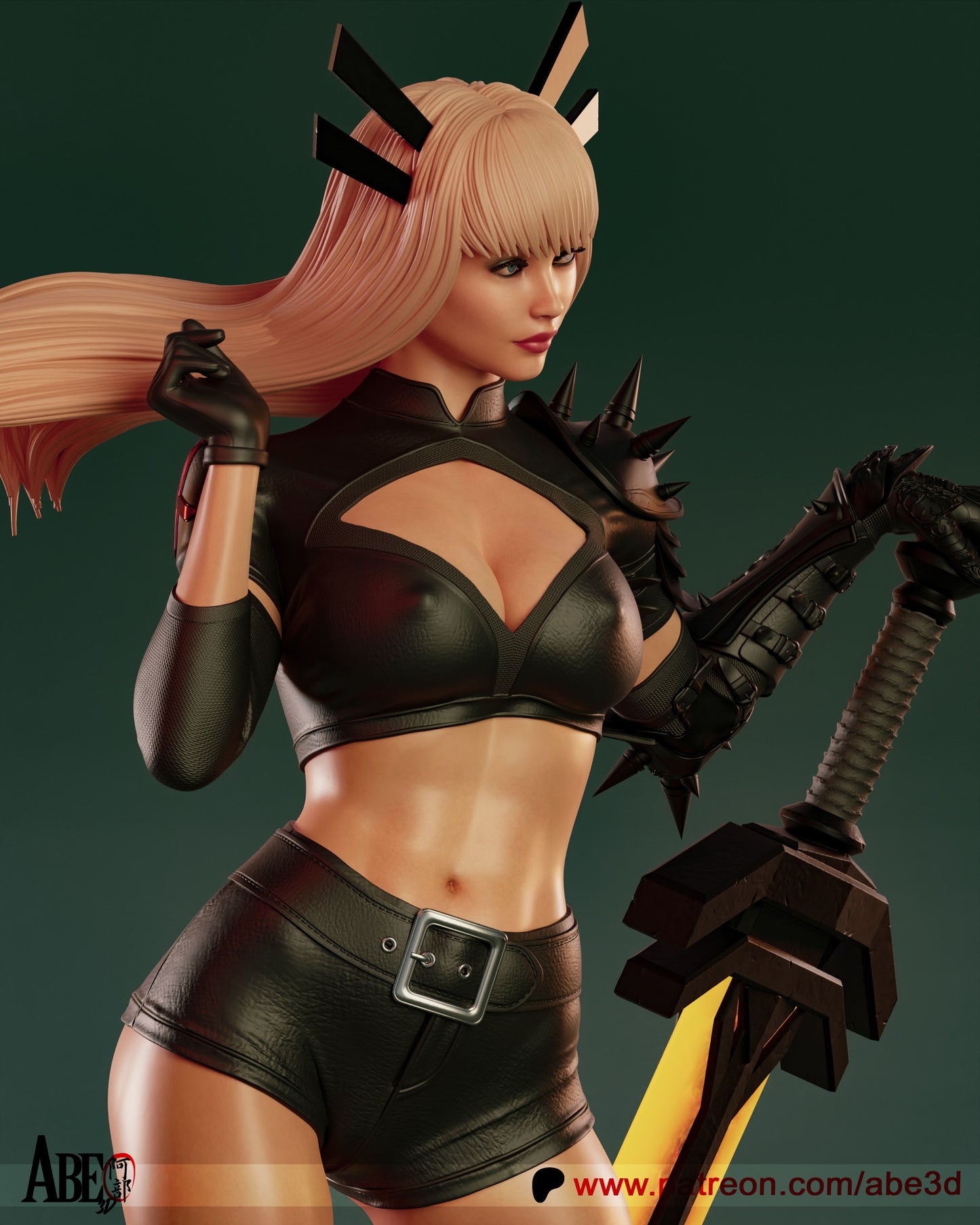 Magik - Unassembled and Unpainted Garage Kit - Model Designed by Abe3d