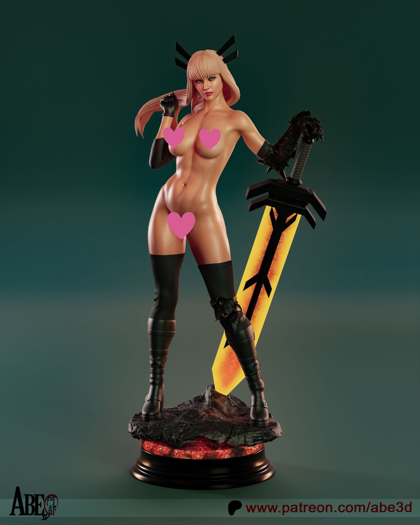 Magik NSFW - Unassembled and Unpainted Garage Kit - Model Designed by Abe3D