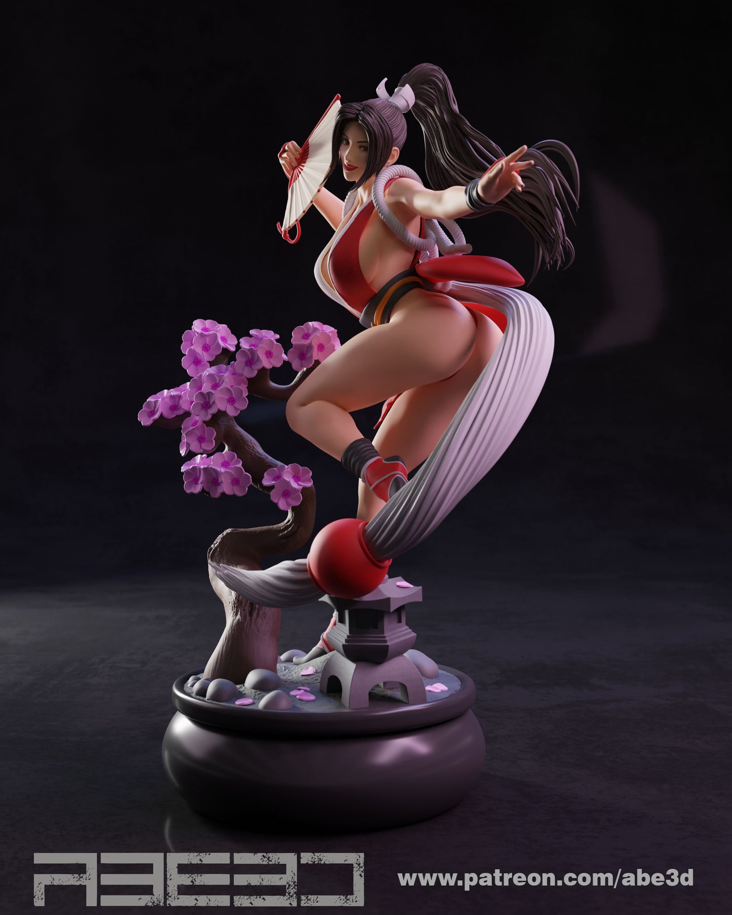 Mai - Unassembled and Unpainted Garage Kit - Model Designed by Abe3d
