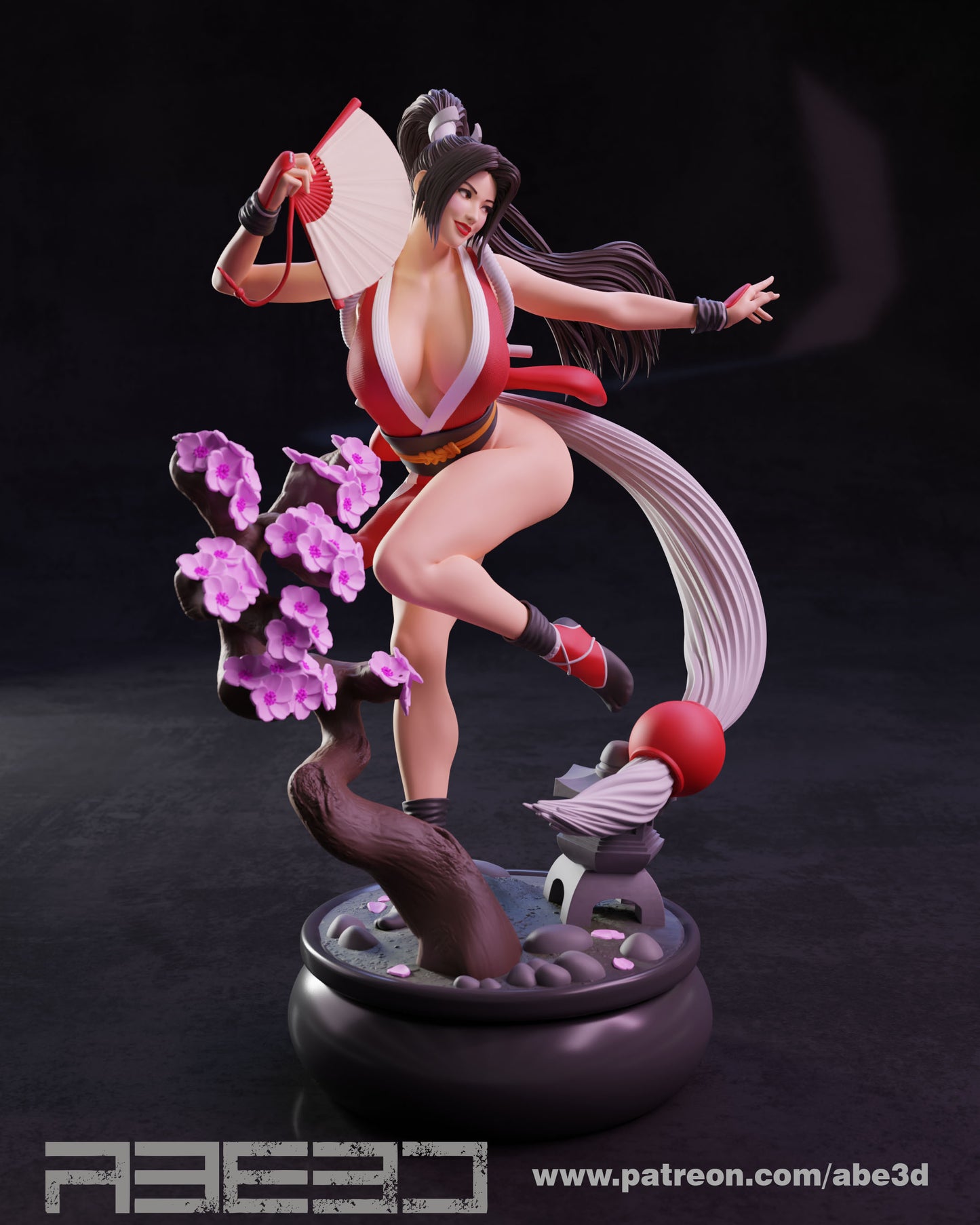 Mai - Unassembled and Unpainted Garage Kit - Model Designed by Abe3d