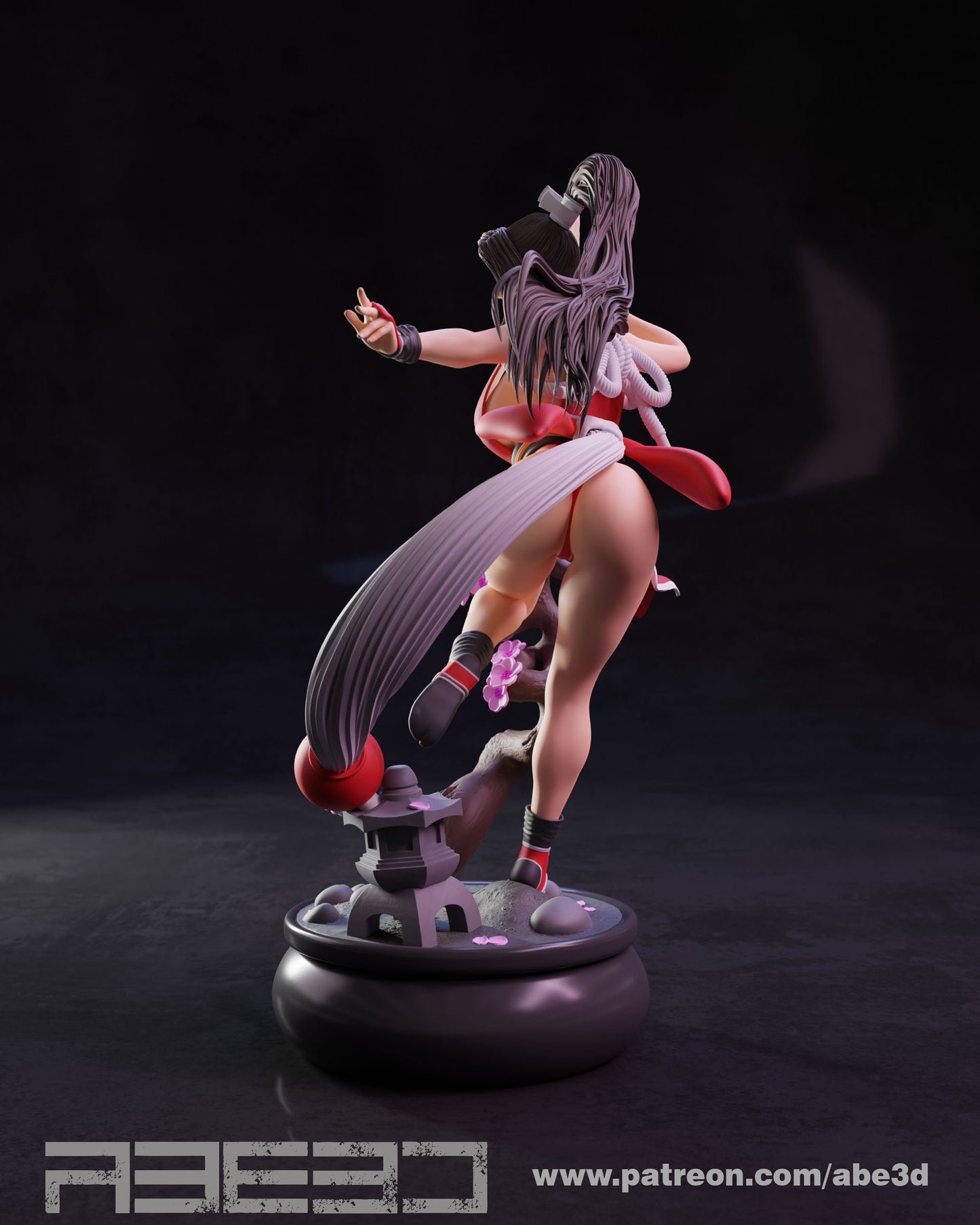 Mai - Unassembled and Unpainted Garage Kit - Model Designed by Abe3d