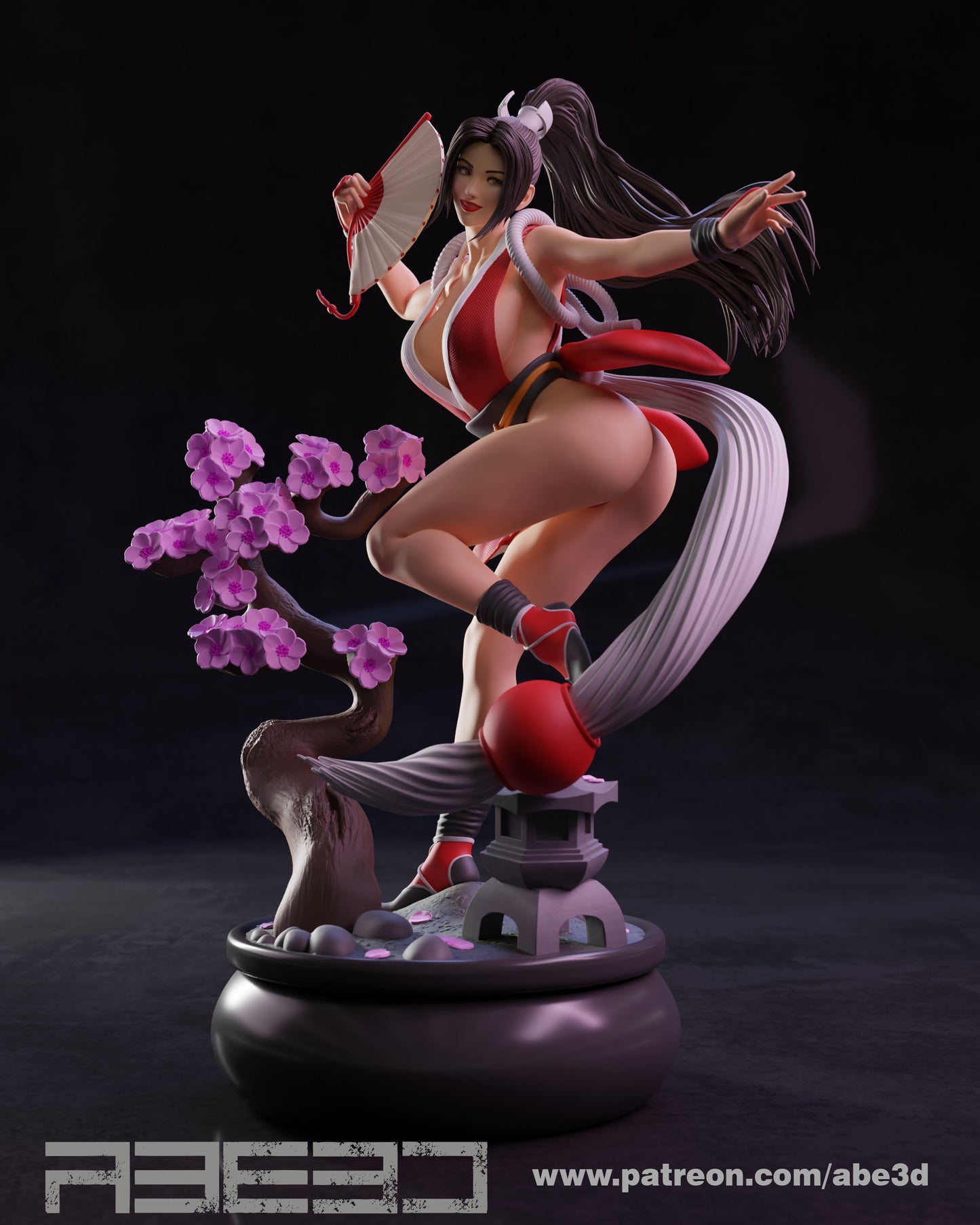 Mai - Unassembled and Unpainted Garage Kit - Model Designed by Abe3d