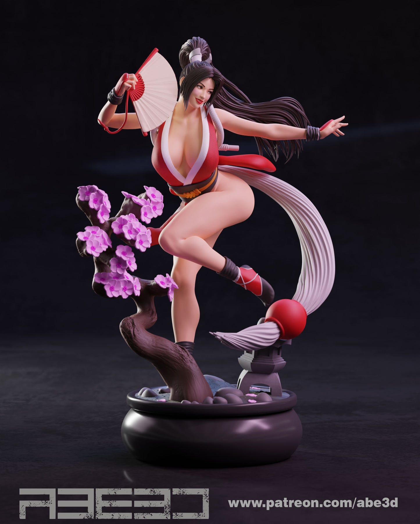 Mai - Unassembled and Unpainted Garage Kit - Model Designed by Abe3d