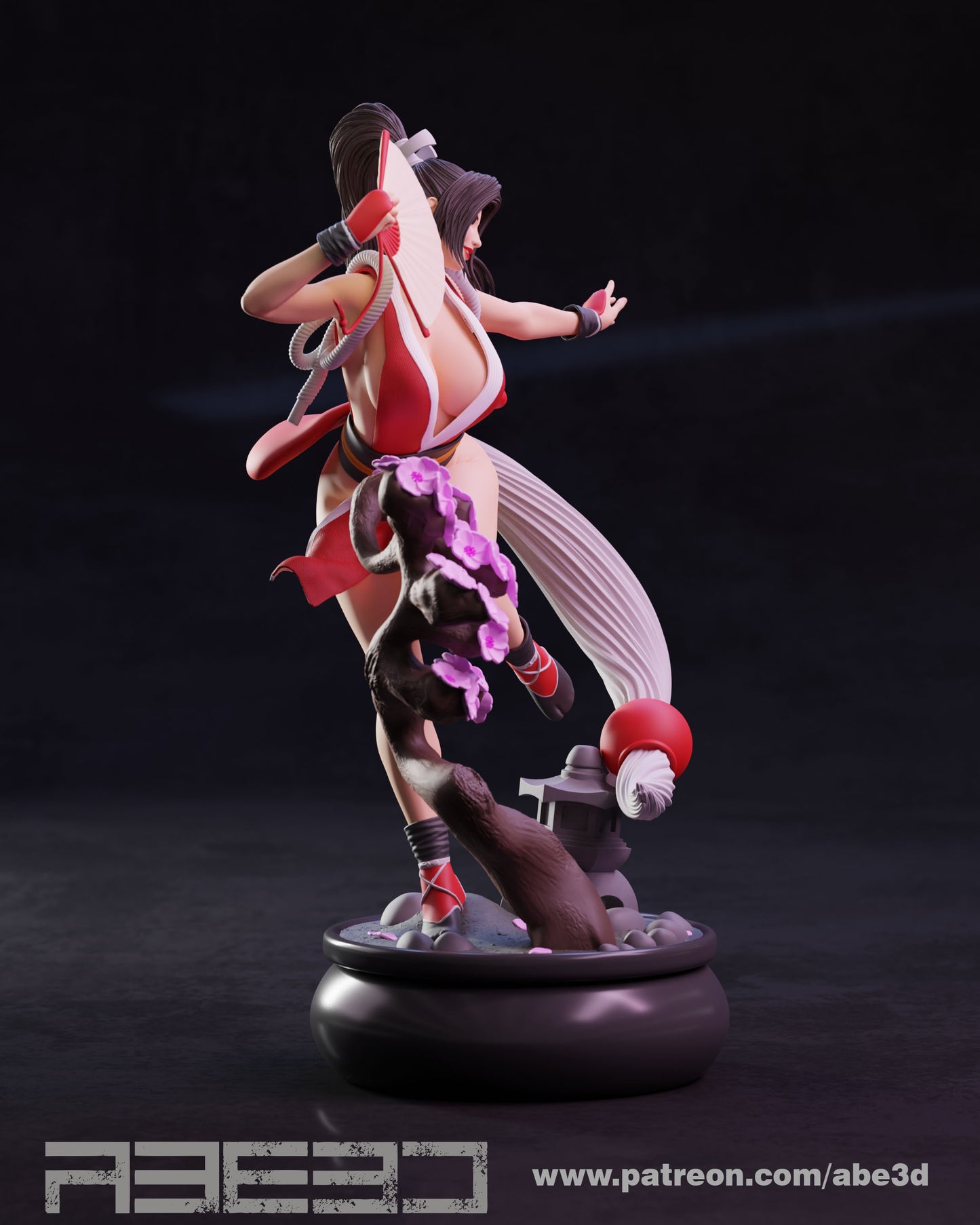 Mai - Unassembled and Unpainted Garage Kit - Model Designed by Abe3d