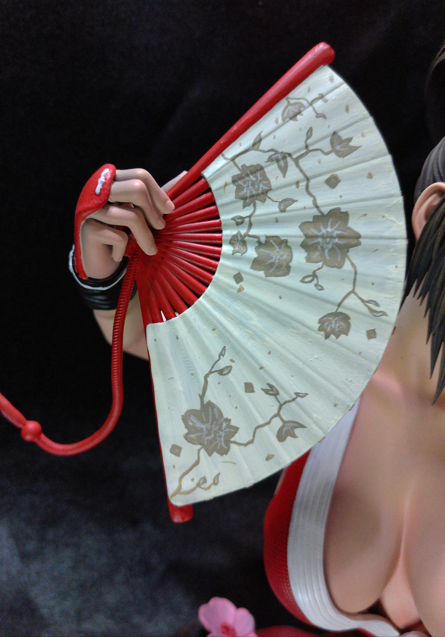 Mai Shiranui - 1:4 Scale - 3D Printed, PAINTED, unassembled WITH MAGNETS - Model Designed by Abe3D