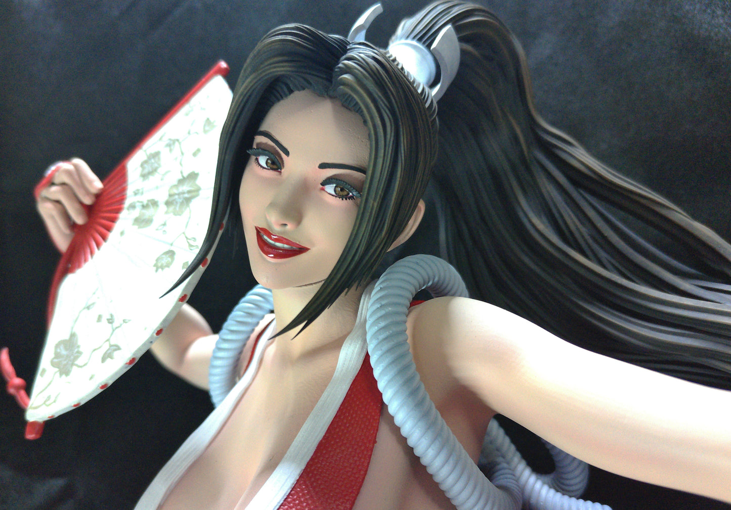 Mai Shiranui - 1:4 Scale - 3D Printed, PAINTED, unassembled WITH MAGNETS - Model Designed by Abe3D