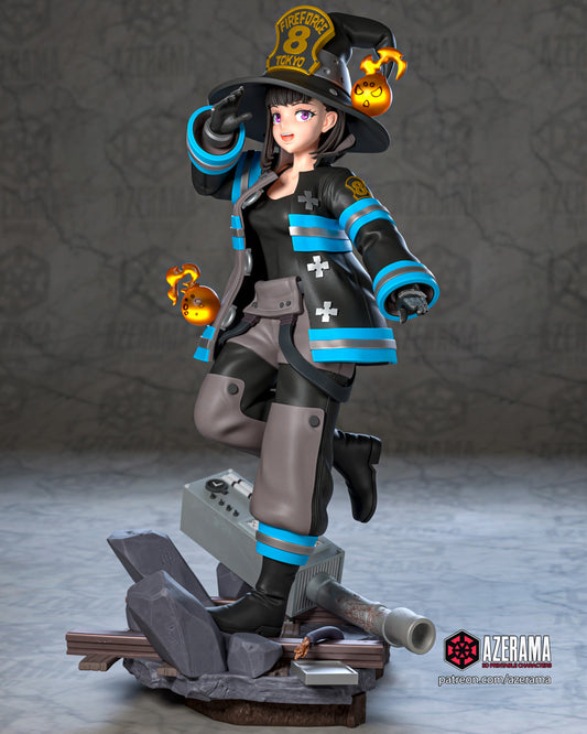 Maki - Unassembled and Unpainted Garage Kit - Model Designed by Azerama