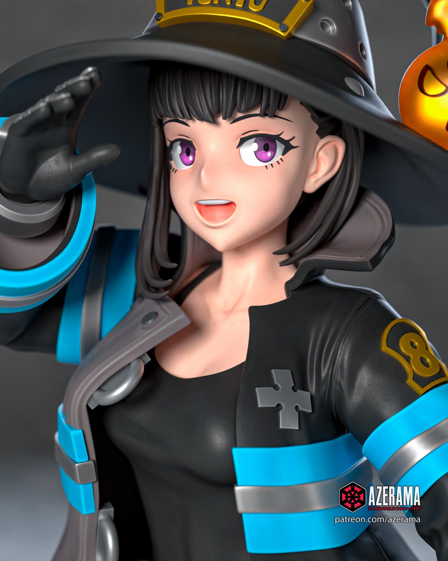 Maki - Unassembled and Unpainted Garage Kit - Model Designed by Azerama