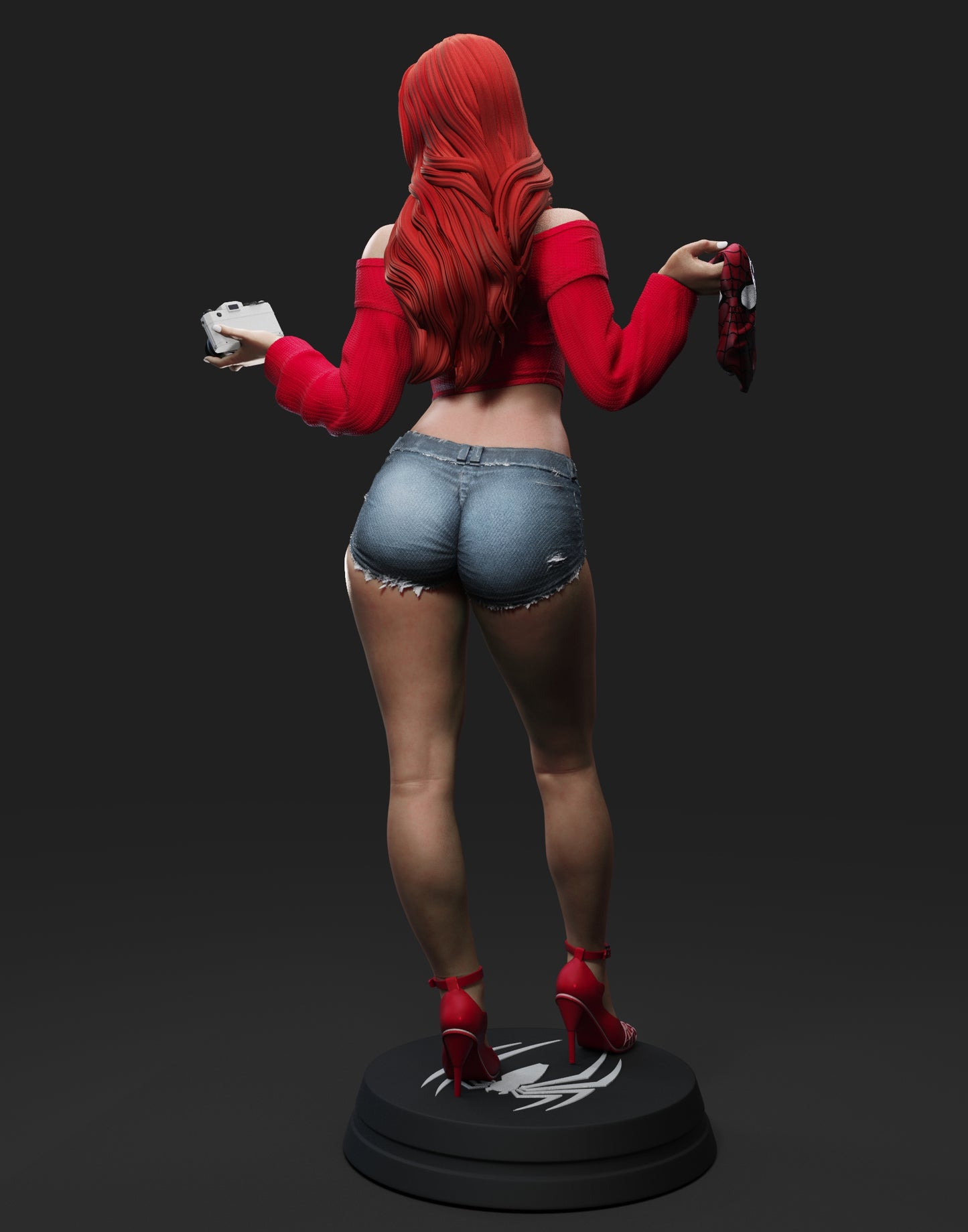 Mary Jane (Version 2) - Unassembled and Unpainted Garage Kit - Model Designed by Abe3d and LT3D