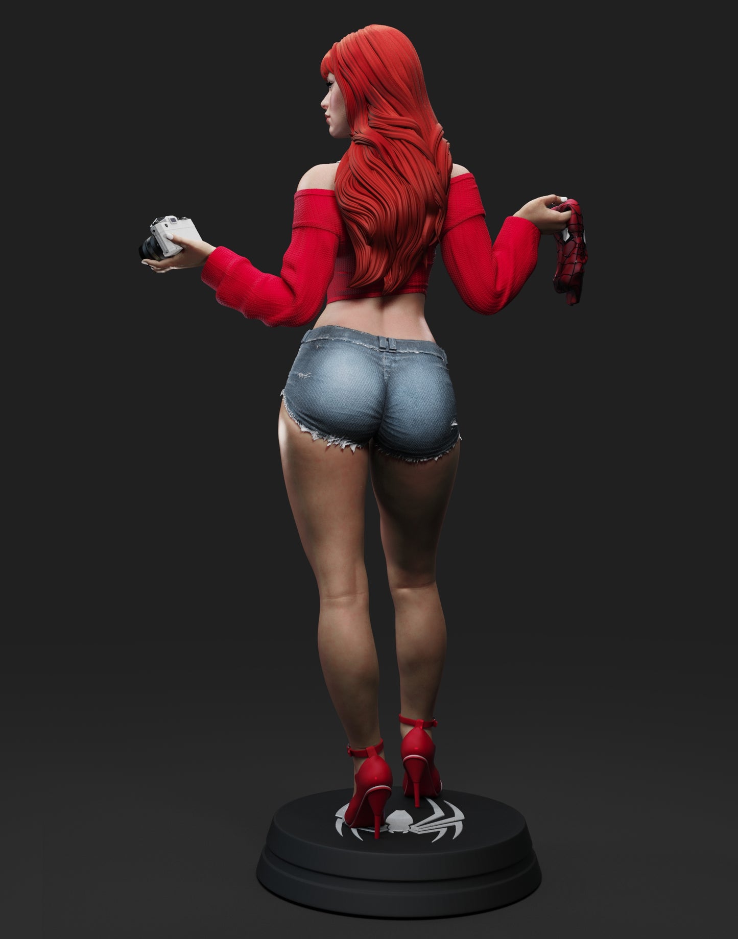Mary Jane (Version 2) - Unassembled and Unpainted Garage Kit - Model Designed by Abe3d and LT3D